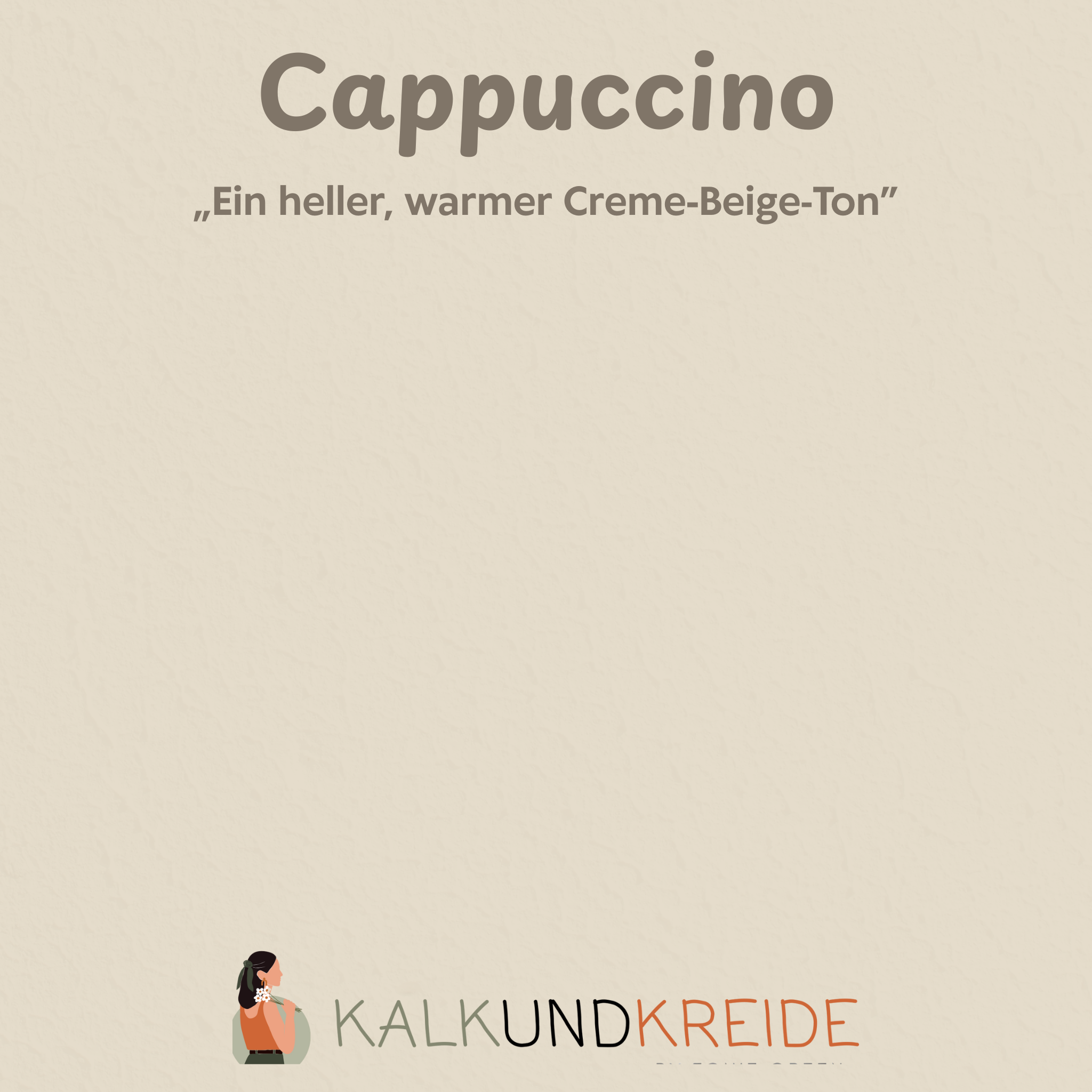 Matte Möbel-/Lackfarbe "Cappuccino"