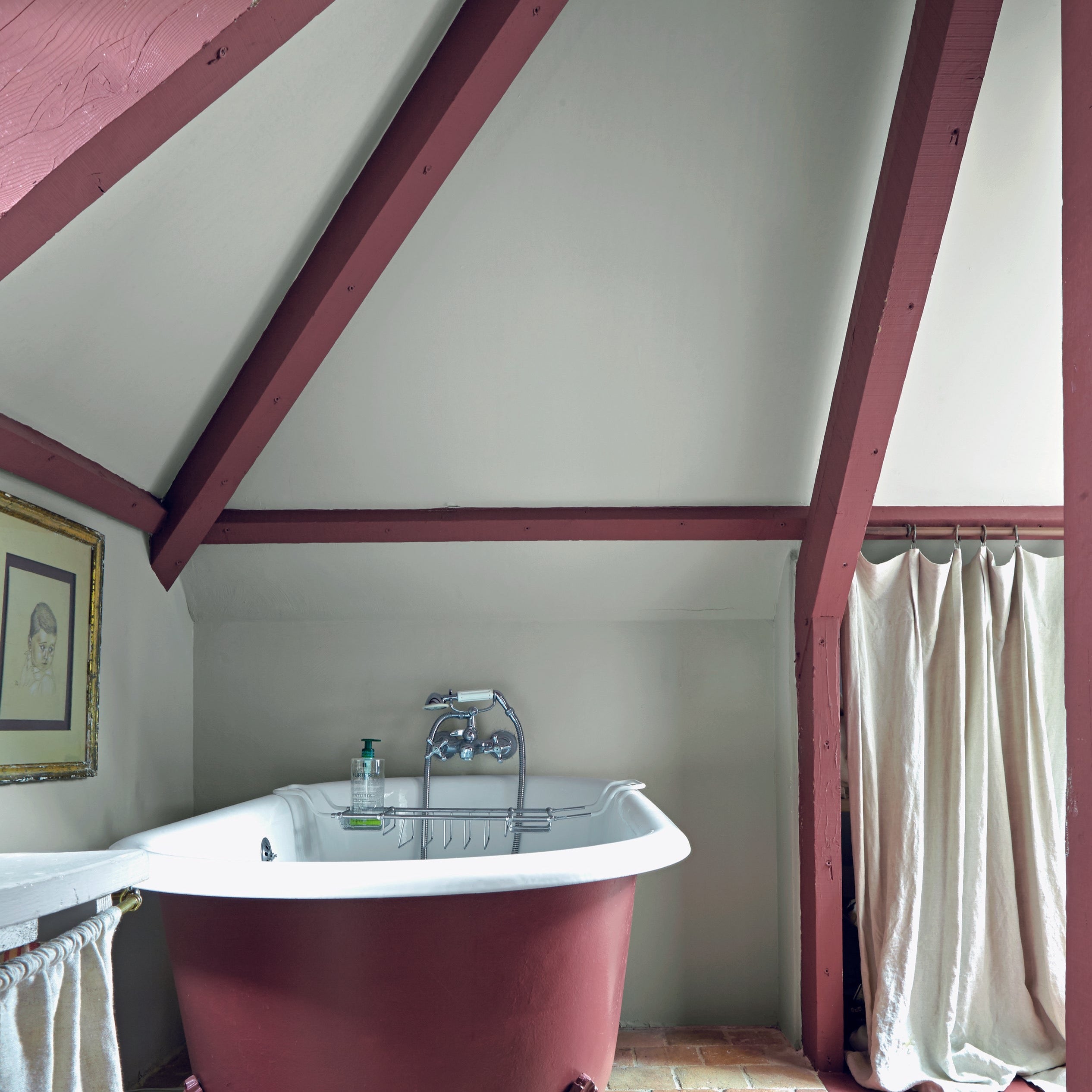 Estate Eggshell "Eating Room Red" No. 43