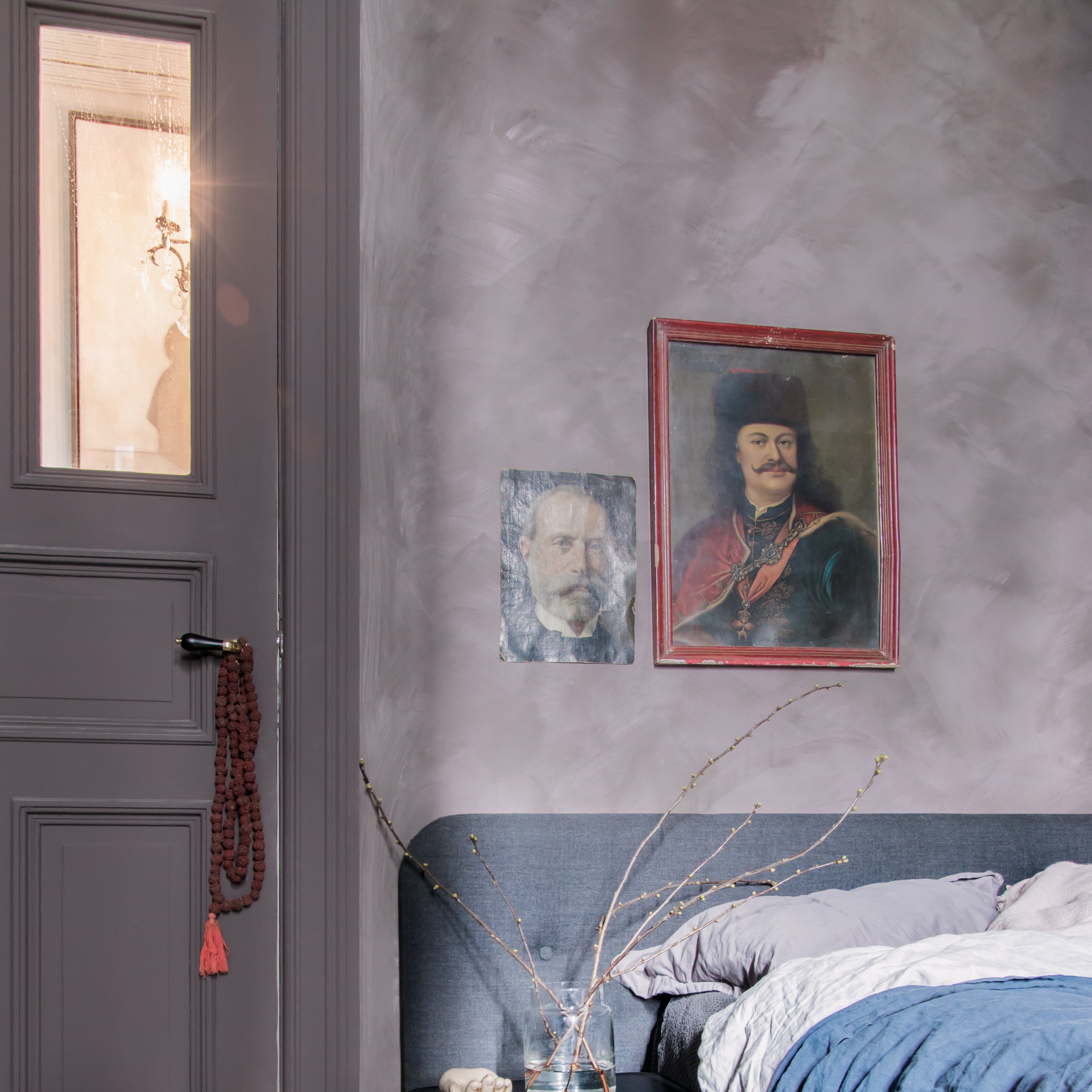 Fresco Kalkfarbe "Aubergine"