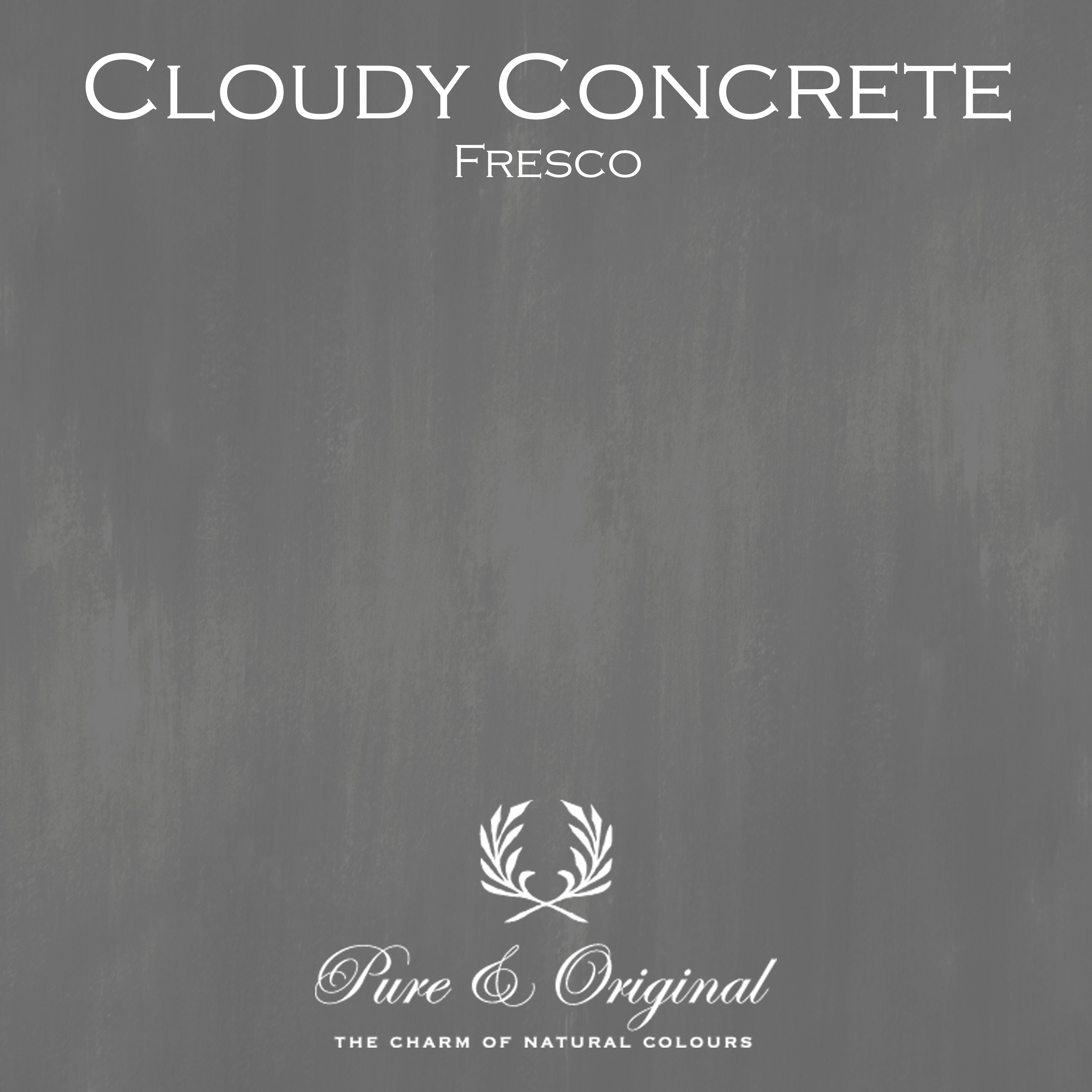 Fresco Kalkfarbe "Cloudy Concrete"