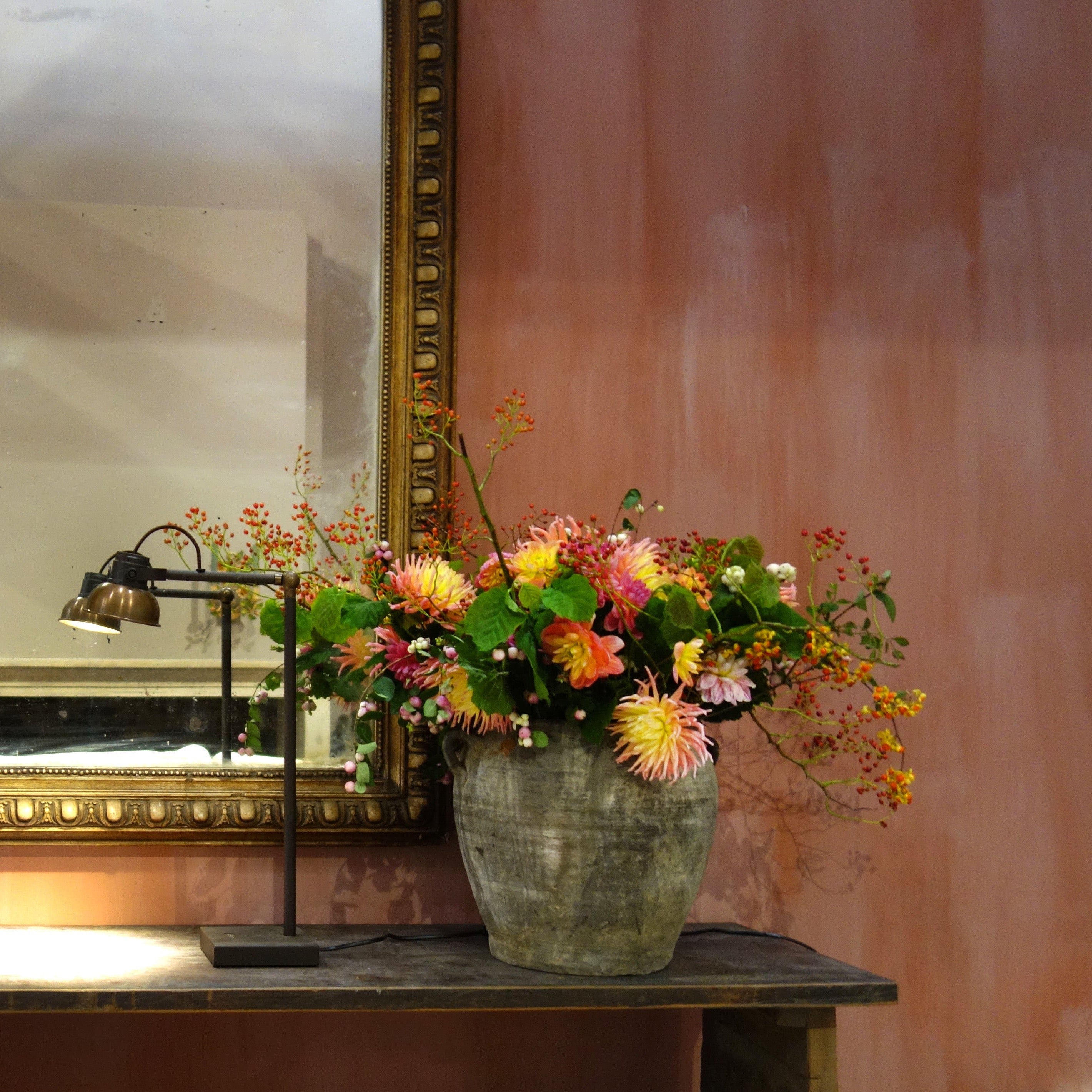 Fresco Kalkfarbe "Courtly Rose"