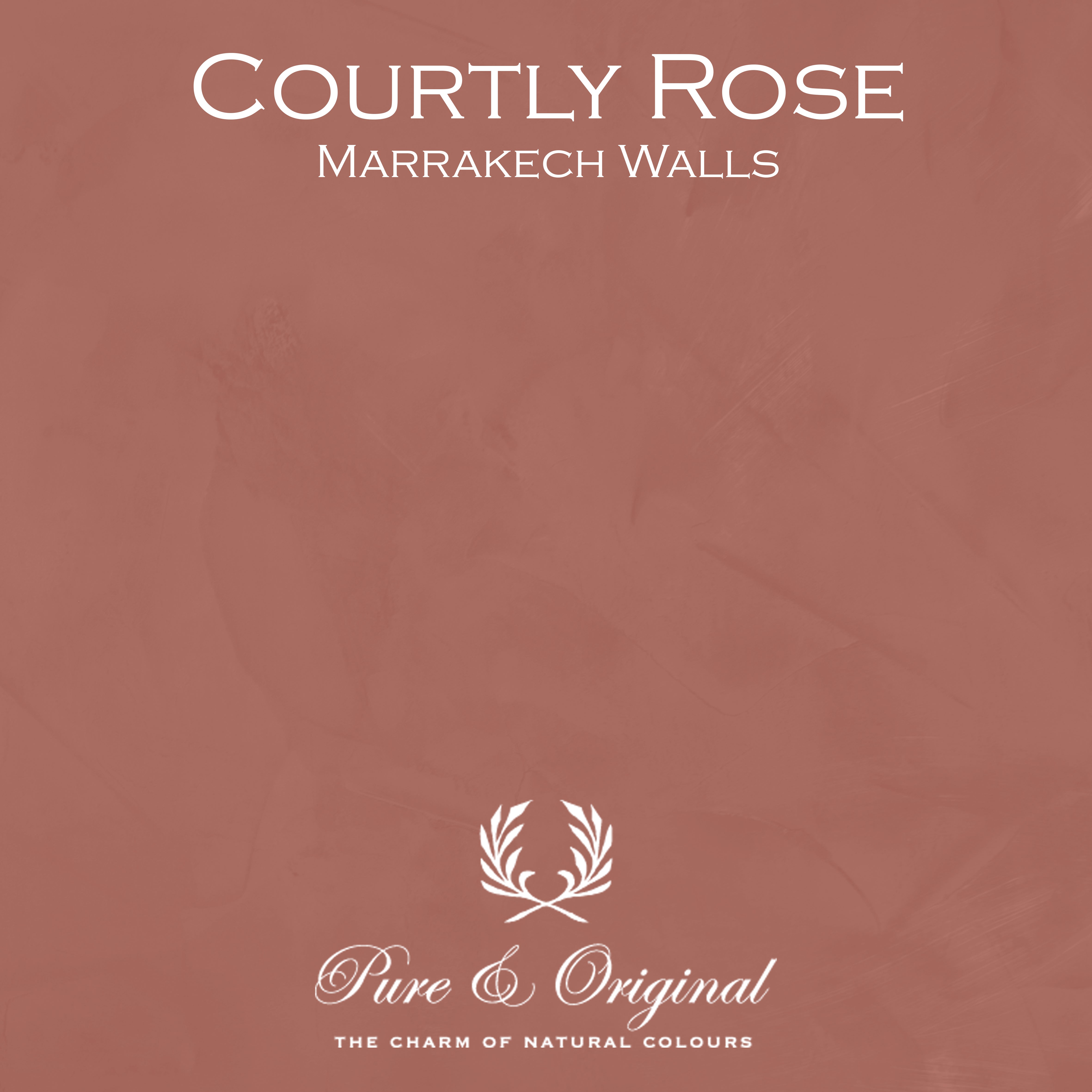 Marrakech Walls "Courtly Rose"