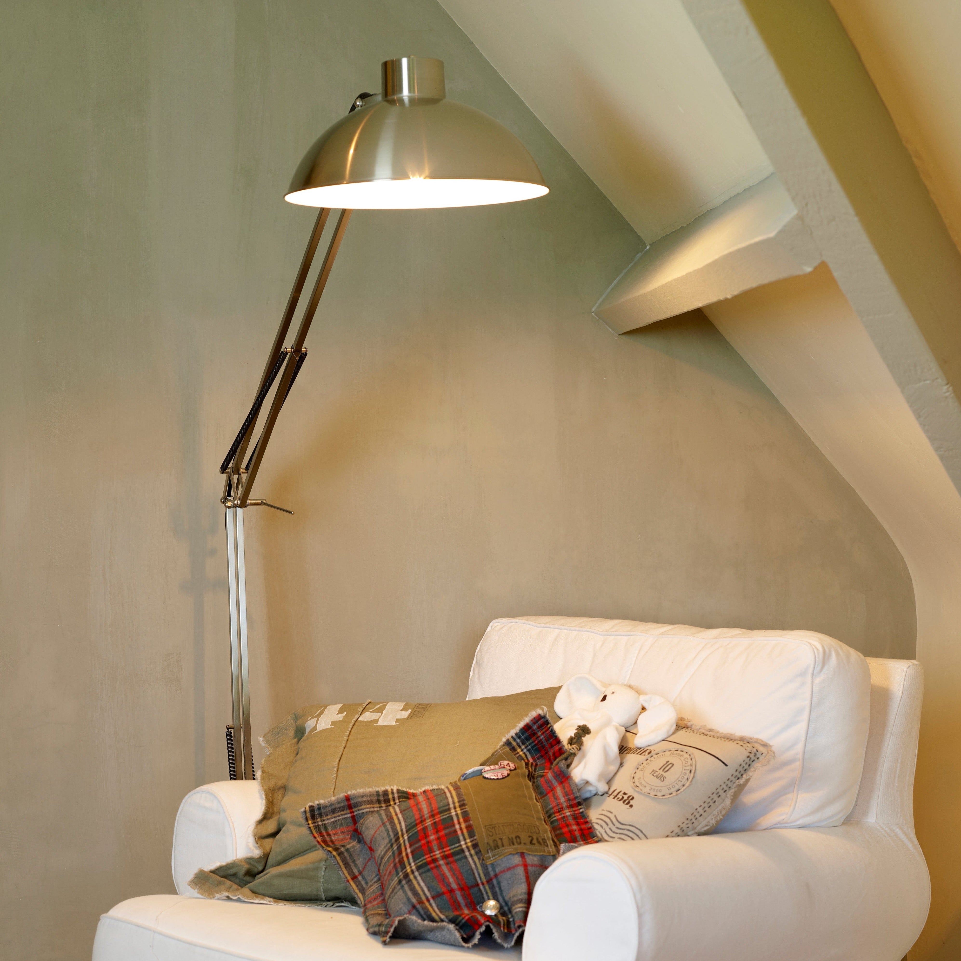 Fresco Kalkfarbe "Flannel Grey"