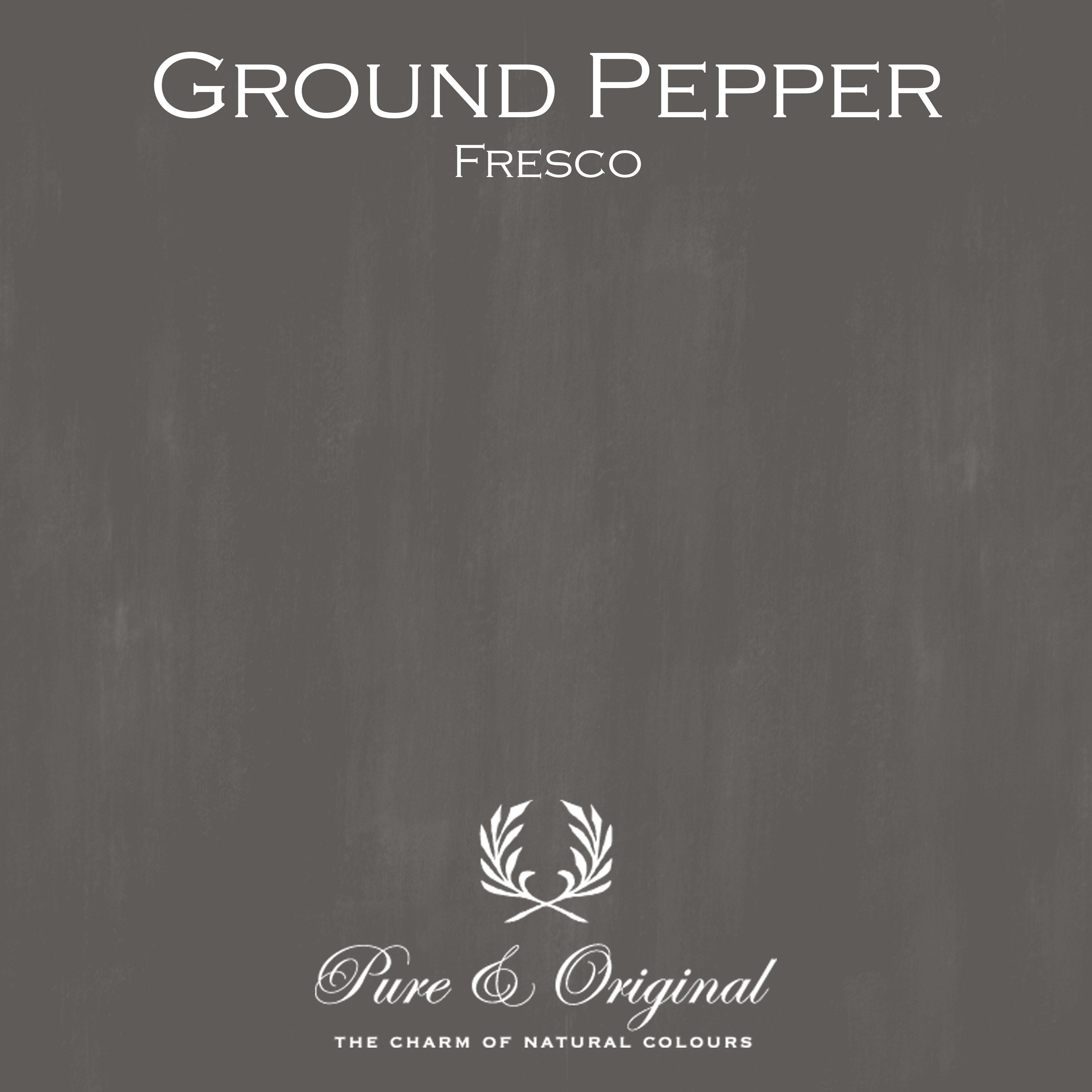 Fresco Kalkfarbe "Ground Pepper"