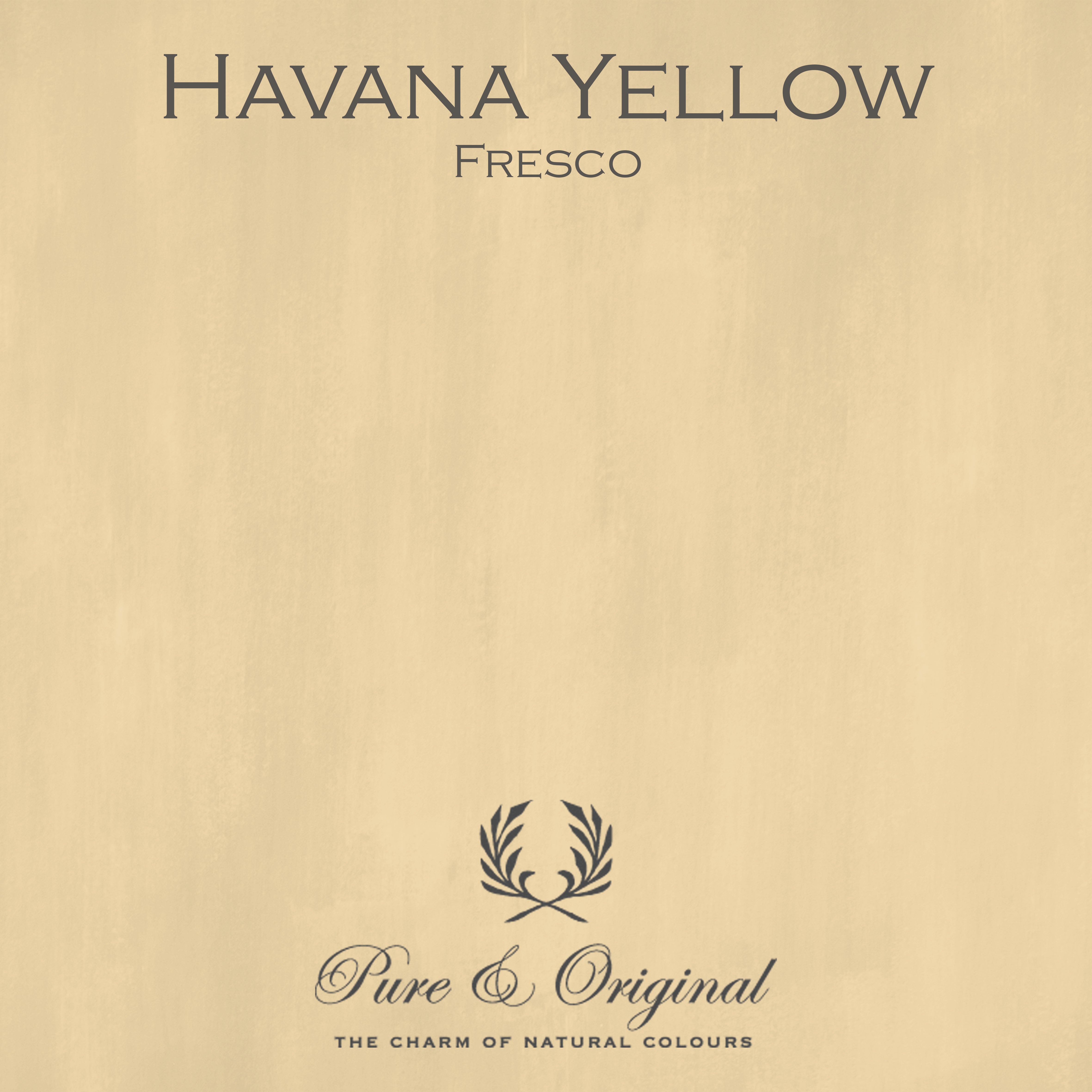 Fresco Kalkfarbe "Havana Yellow"
