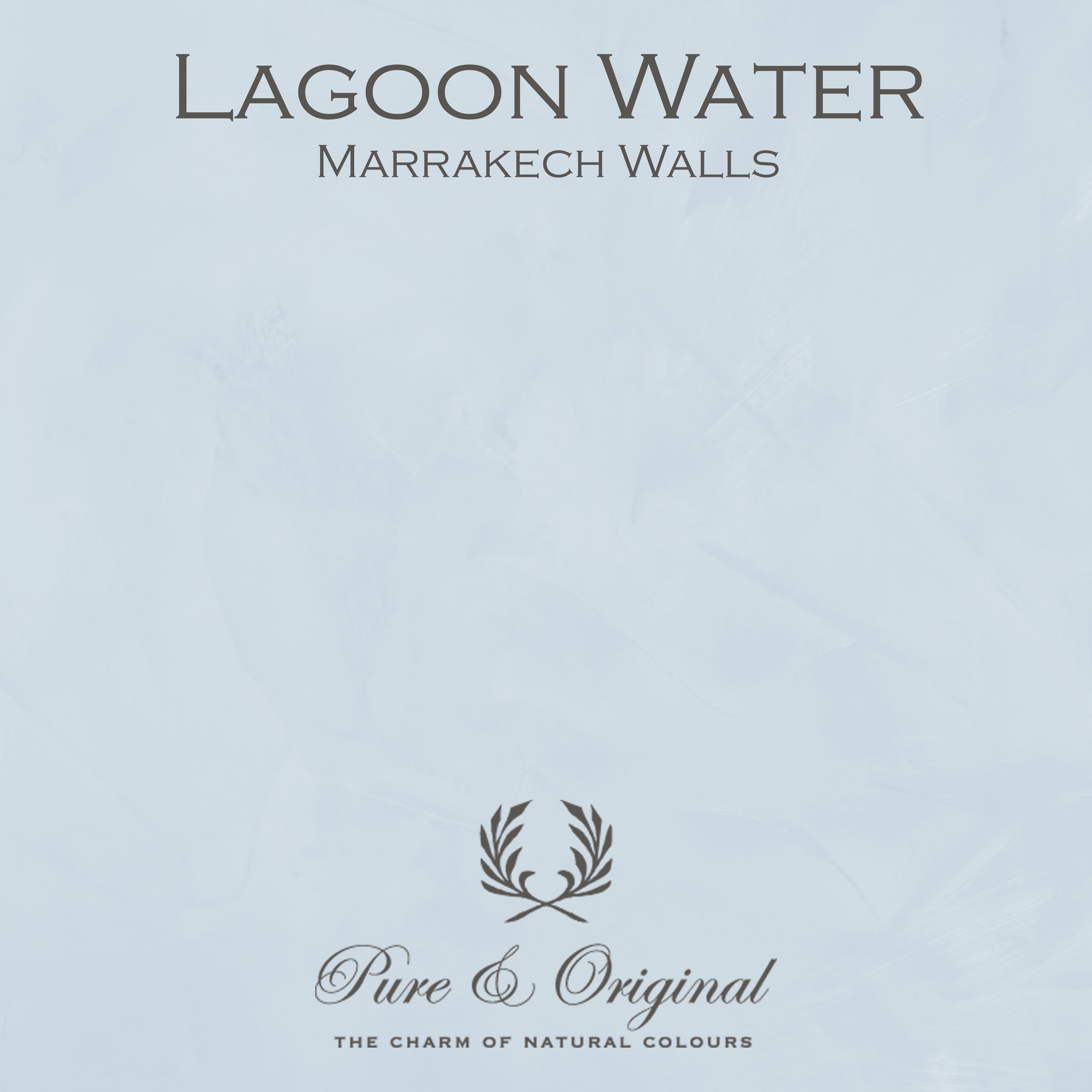 Marrakech Walls "Lagoon Water"