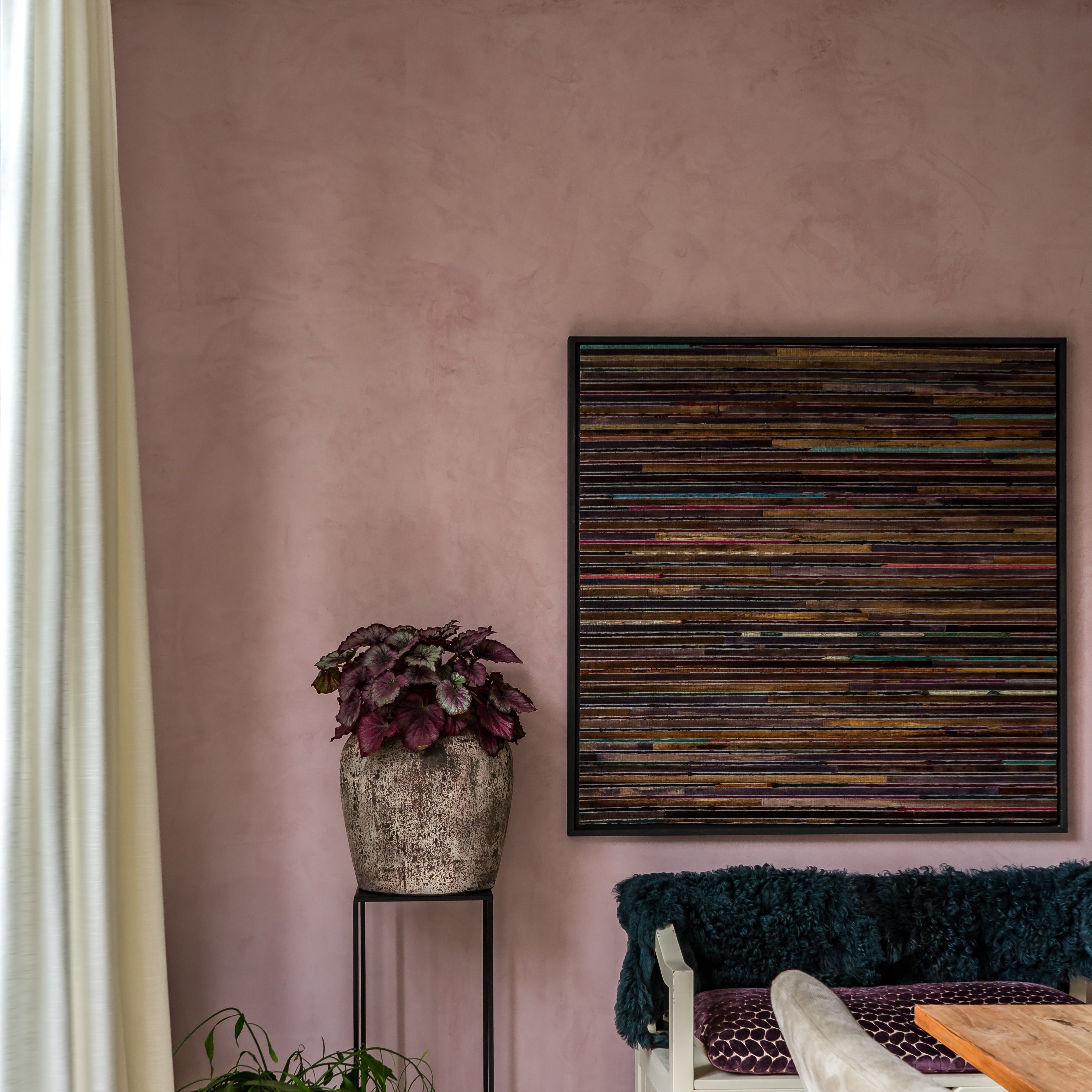 Marrakech Walls "Old Rose"