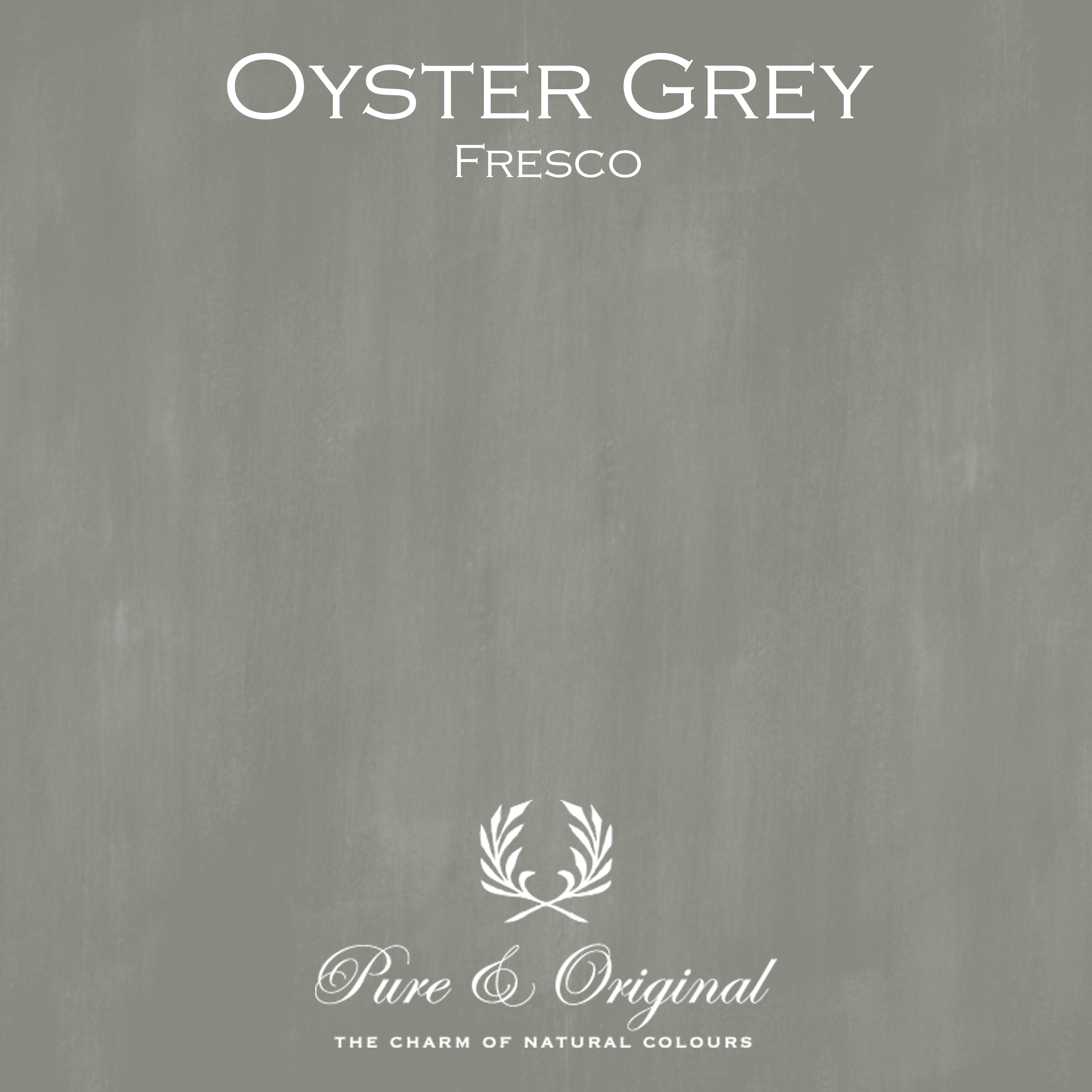 Fresco Kalkfarbe "Oyster Grey"