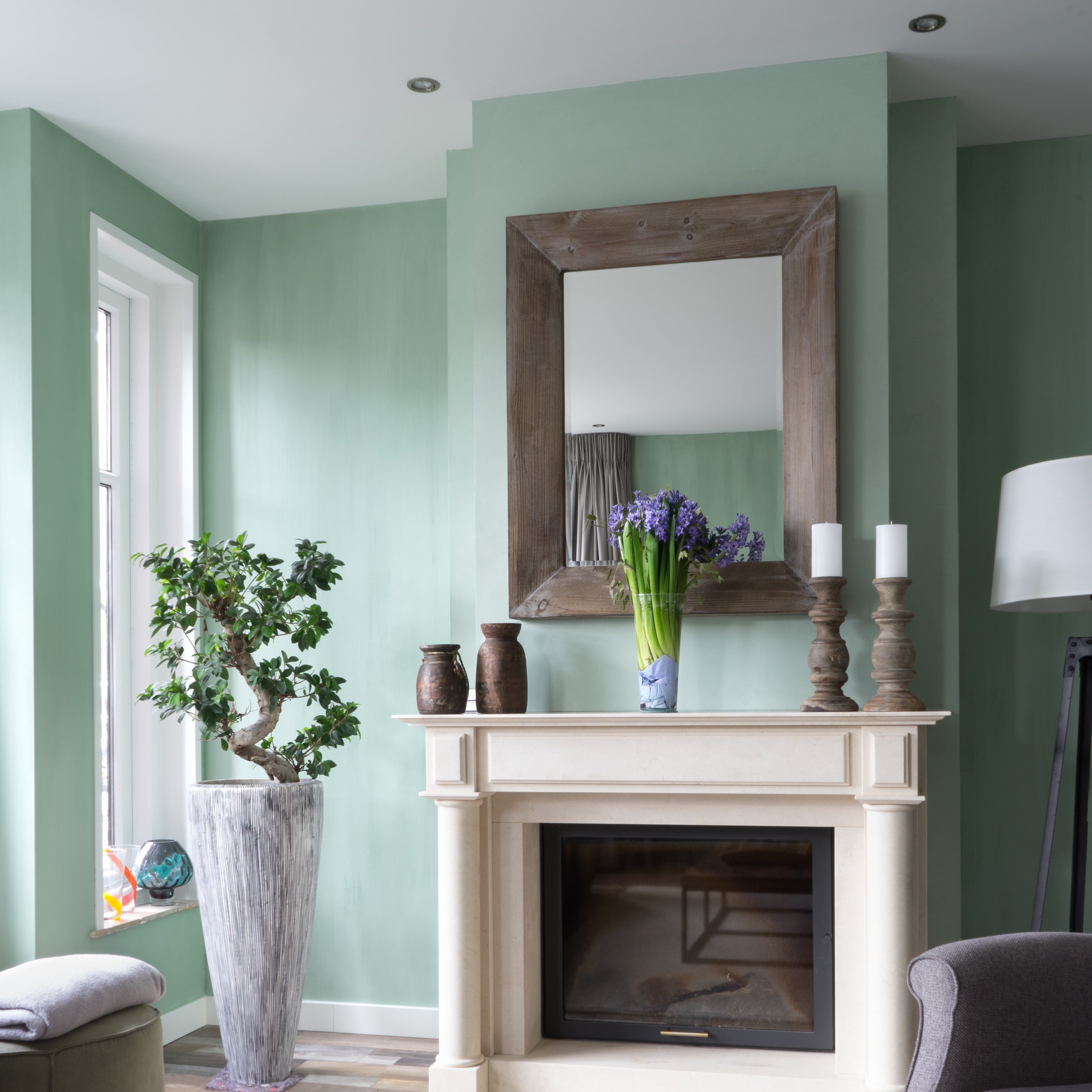 Fresco Kalkfarbe "Poetic Blue"