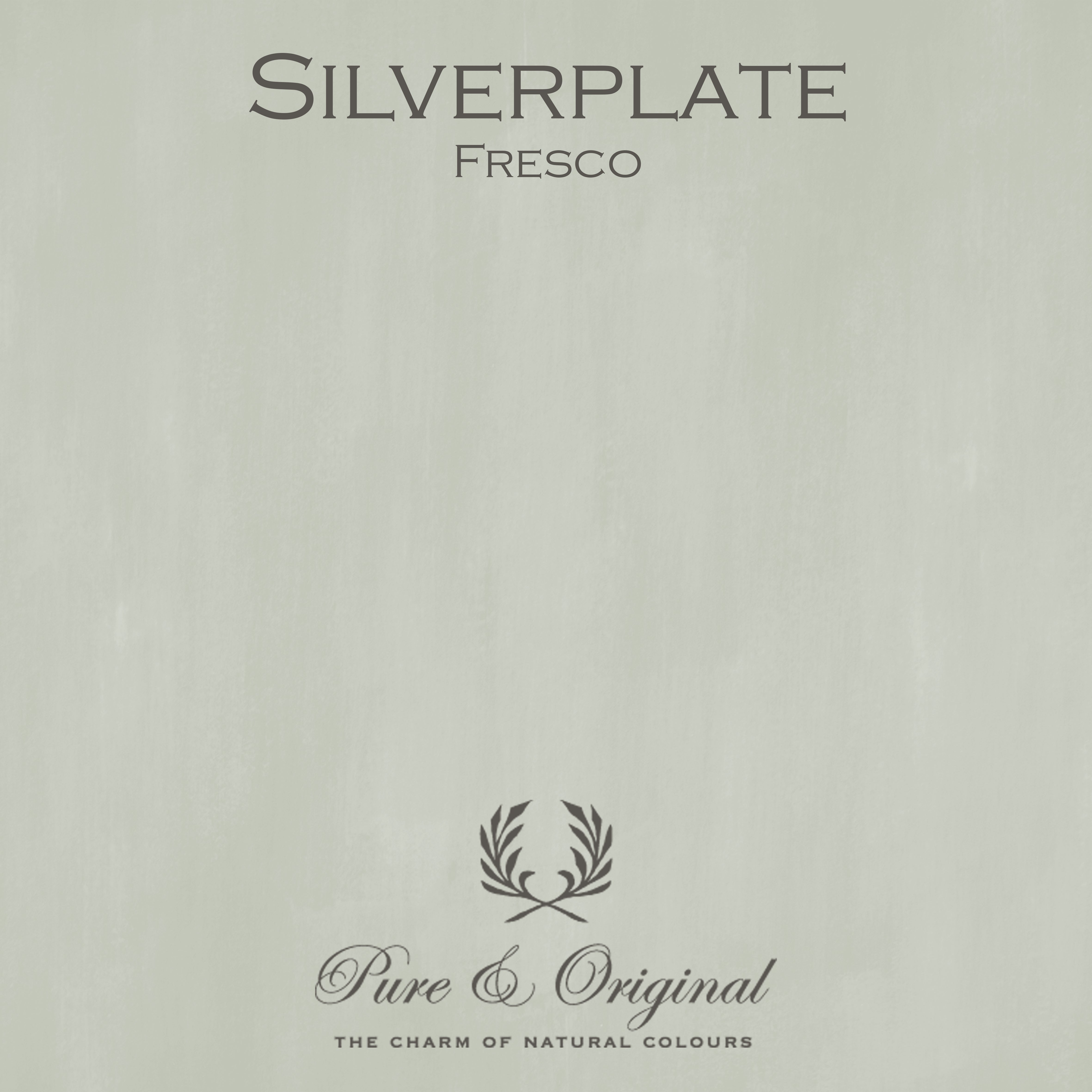 Fresco Kalkfarbe "Silverplate"