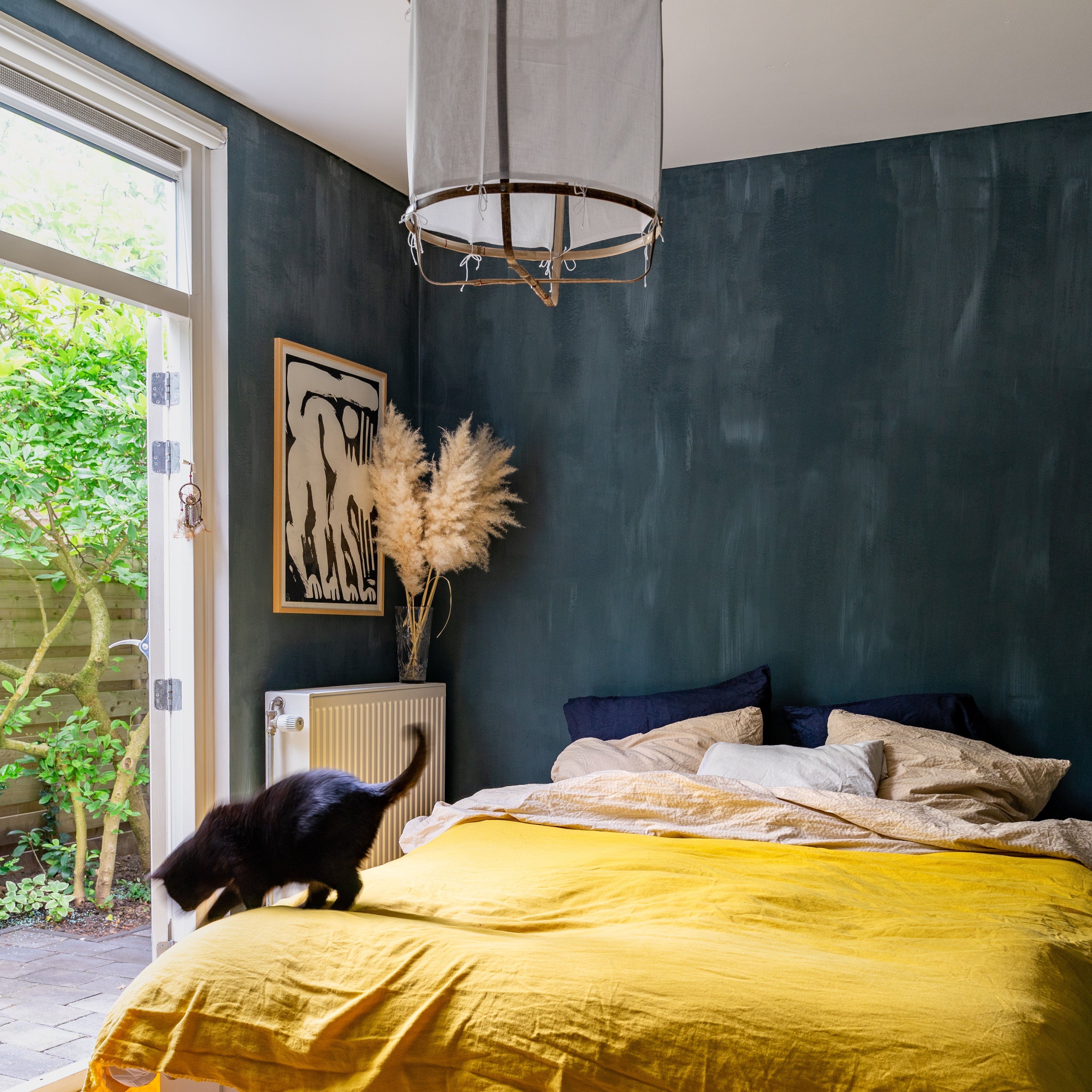 Fresco Kalkfarbe "Steel Blue"