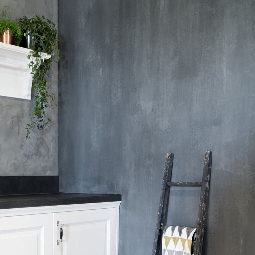 Fresco Kalkfarbe "Steel Blue"