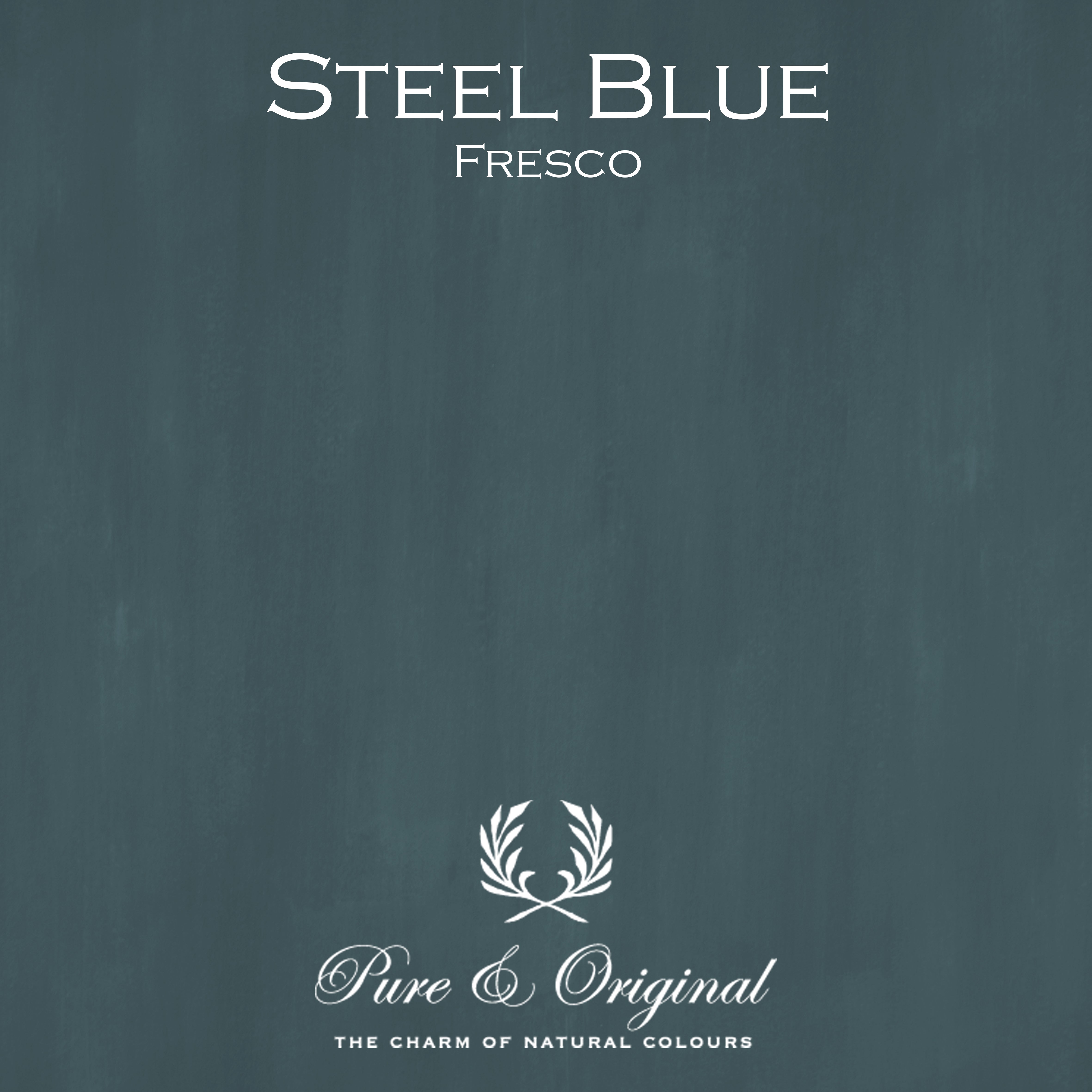 Fresco Kalkfarbe "Steel Blue"