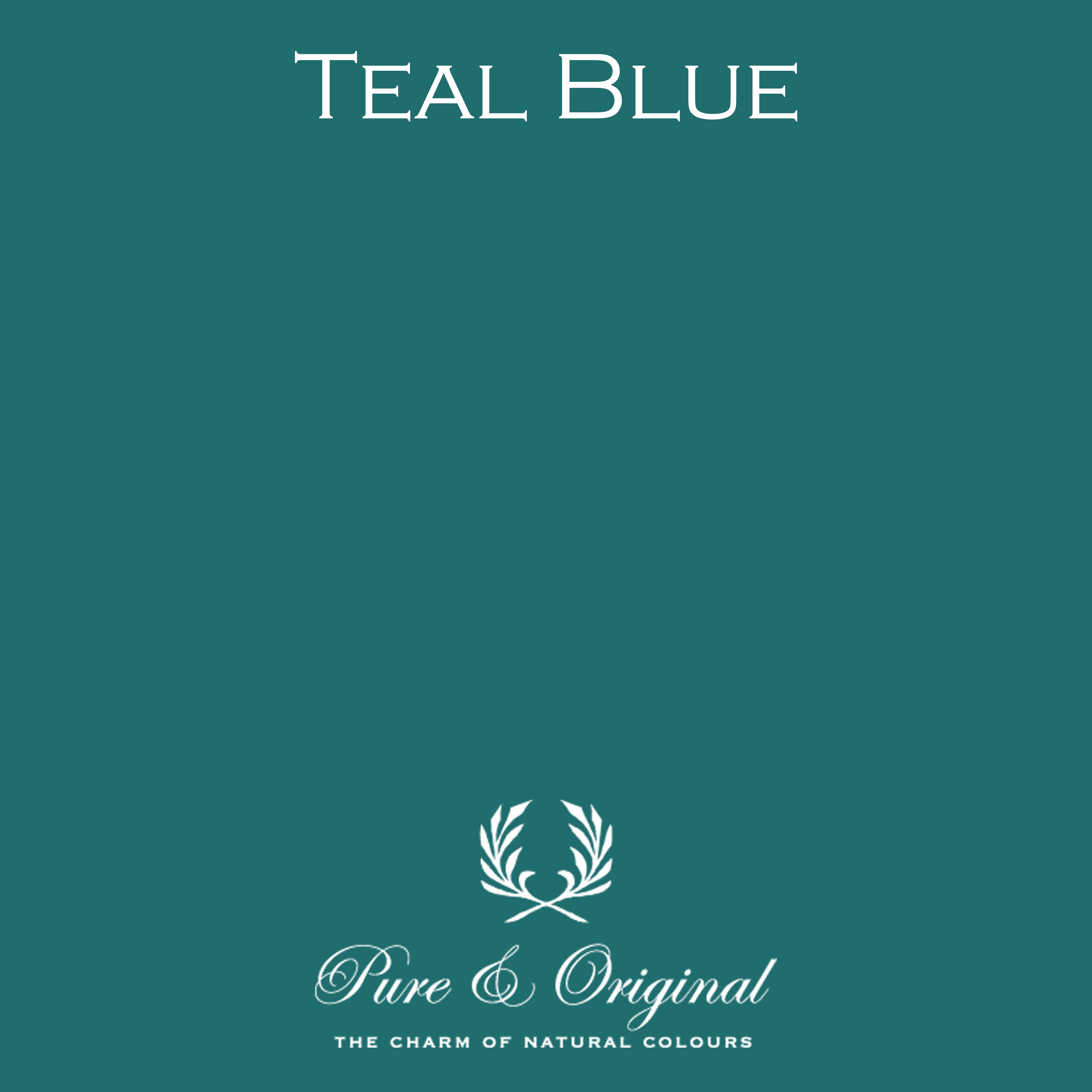 Traditional Paint Eggshell "Teal Blue"