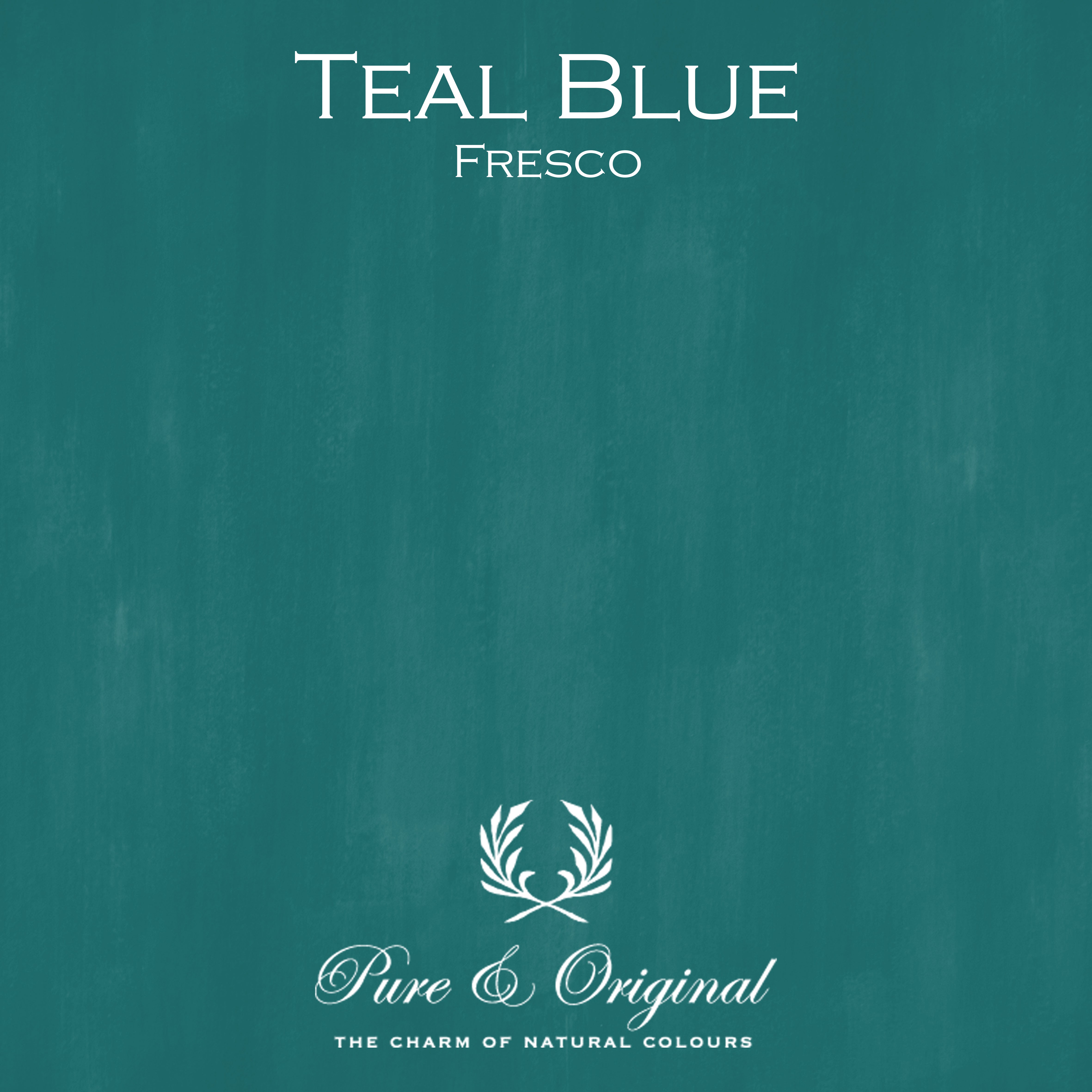 Fresco Kalkfarbe "Teal Blue"