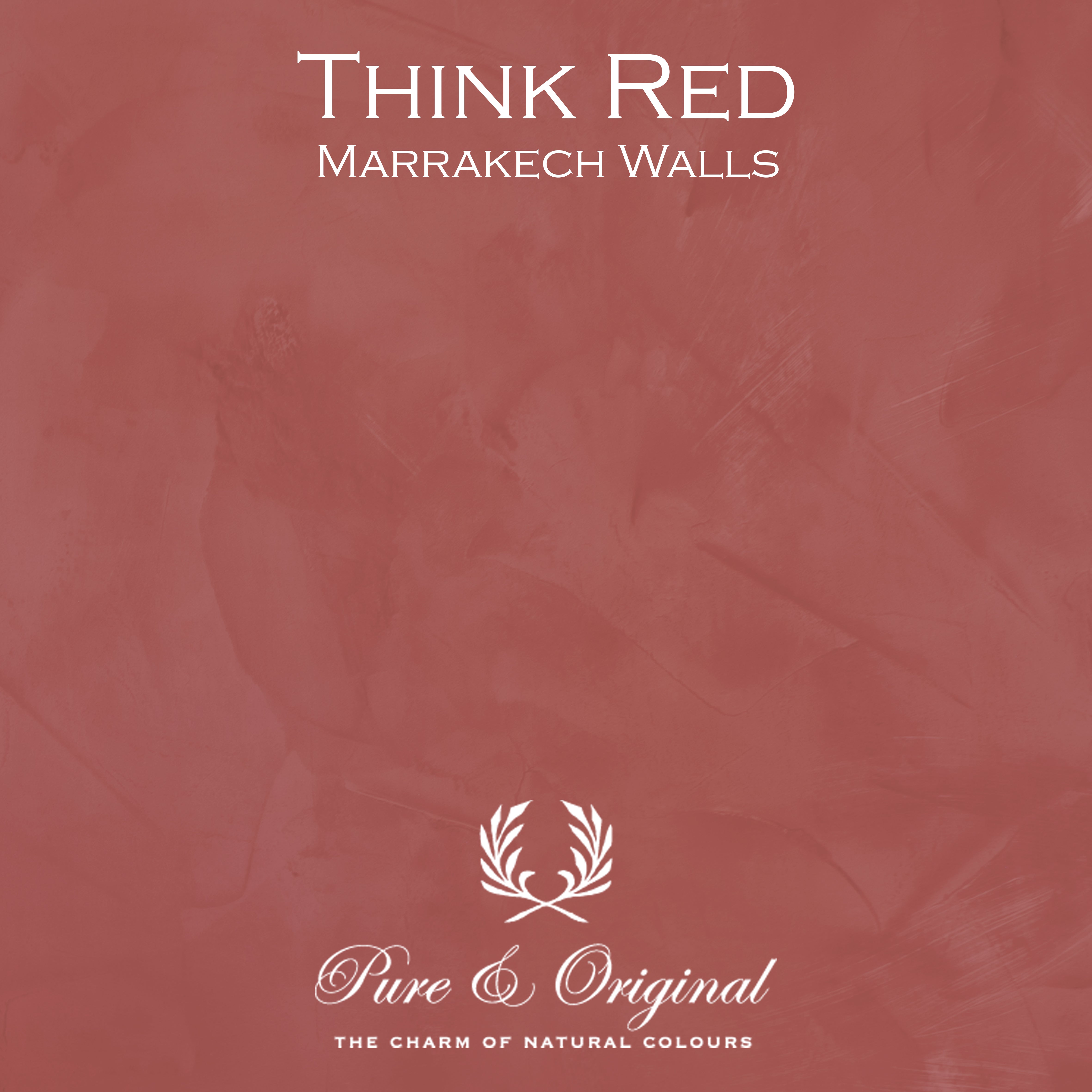 Marrakech Walls "Think Red"
