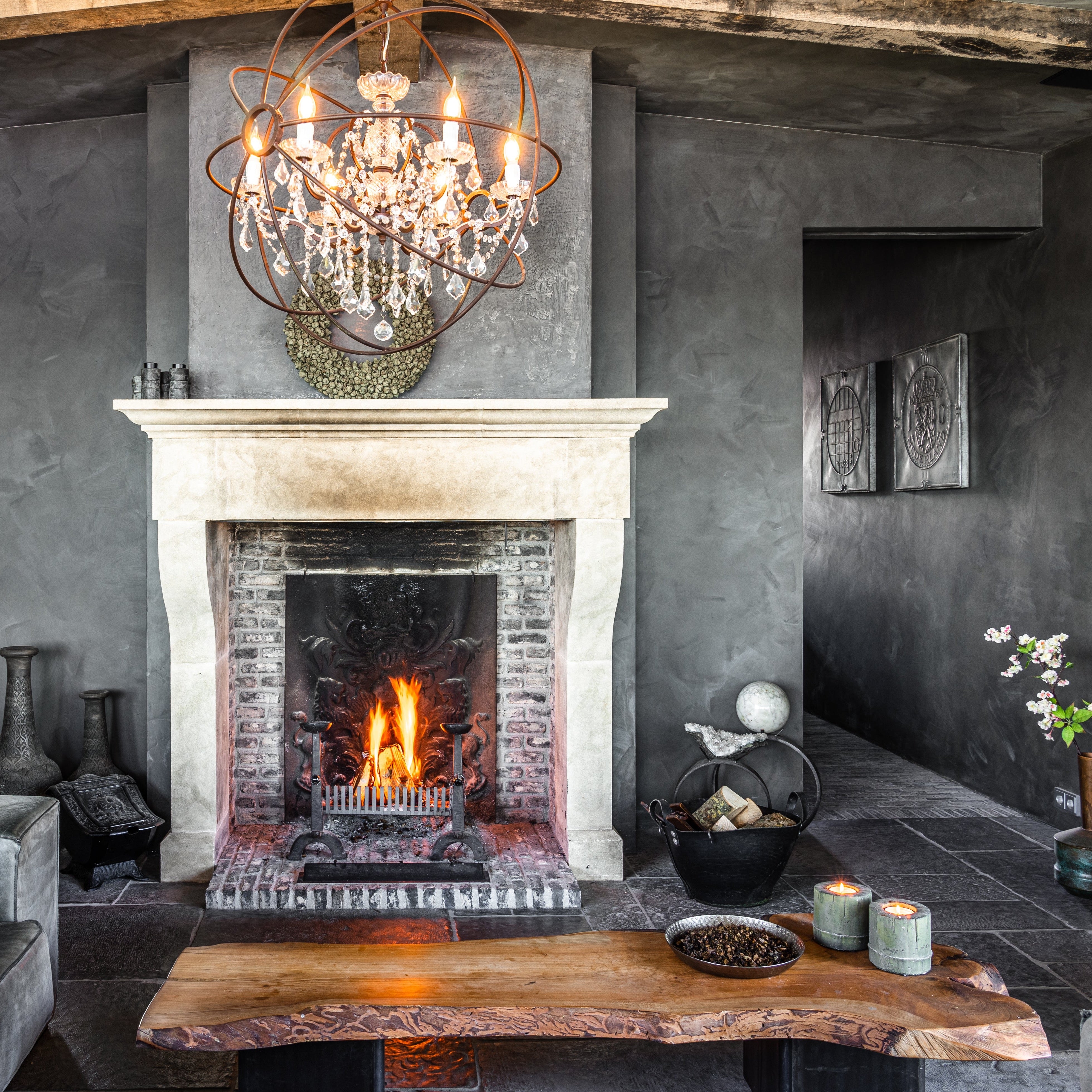 Fresco Kalkfarbe "Thunder Sky"