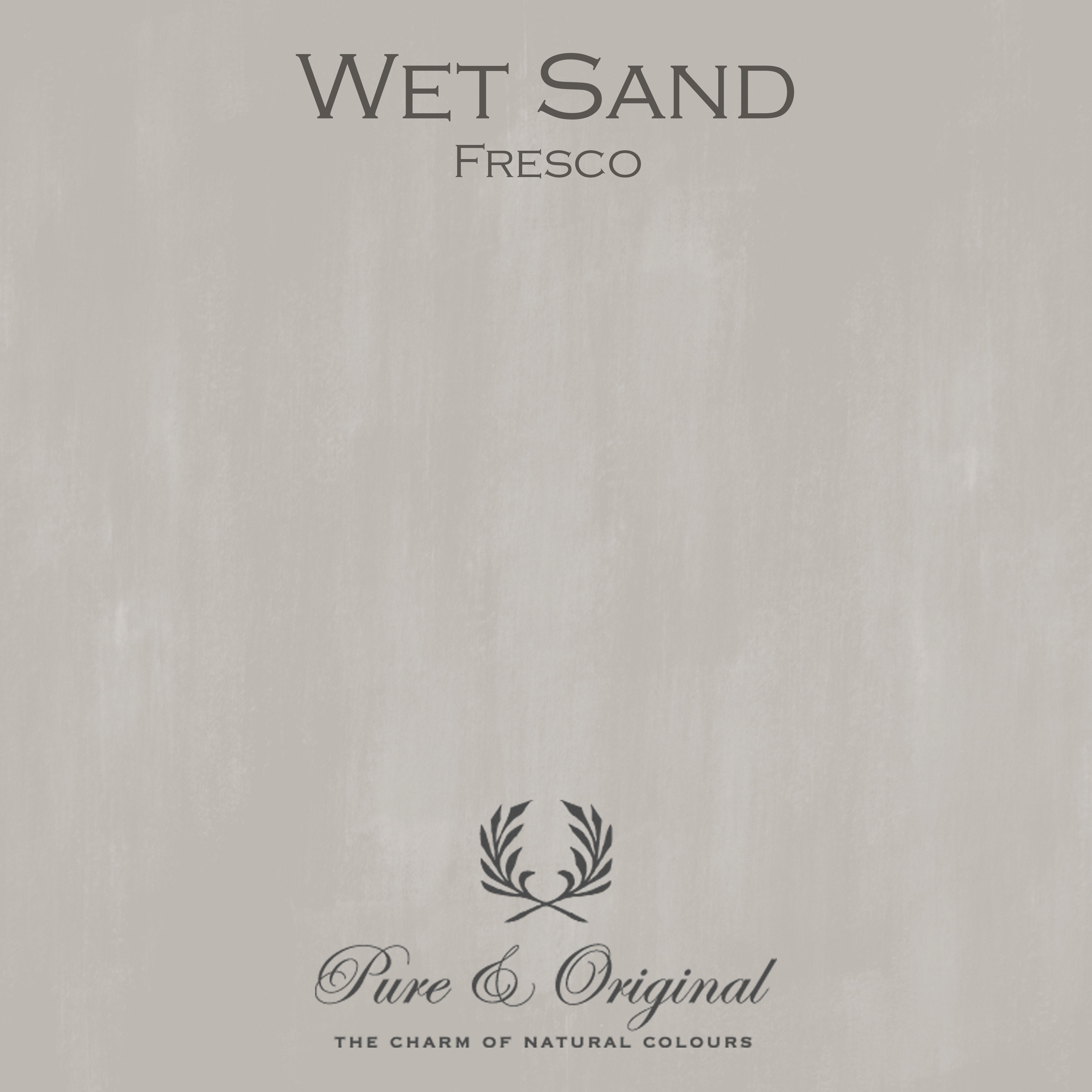 Fresco Kalkfarbe "Wet Sand"