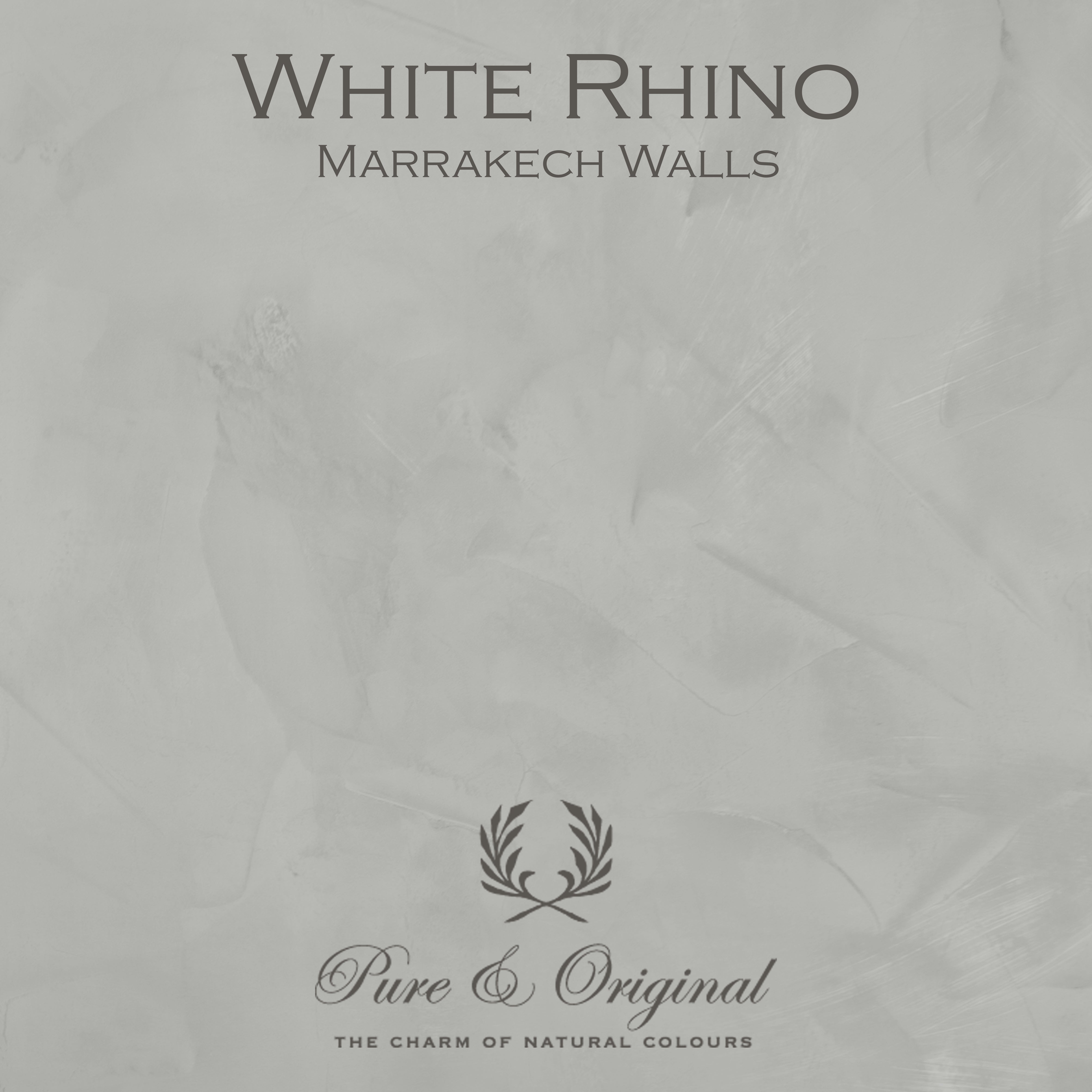 Marrakech Walls "White Rhino"