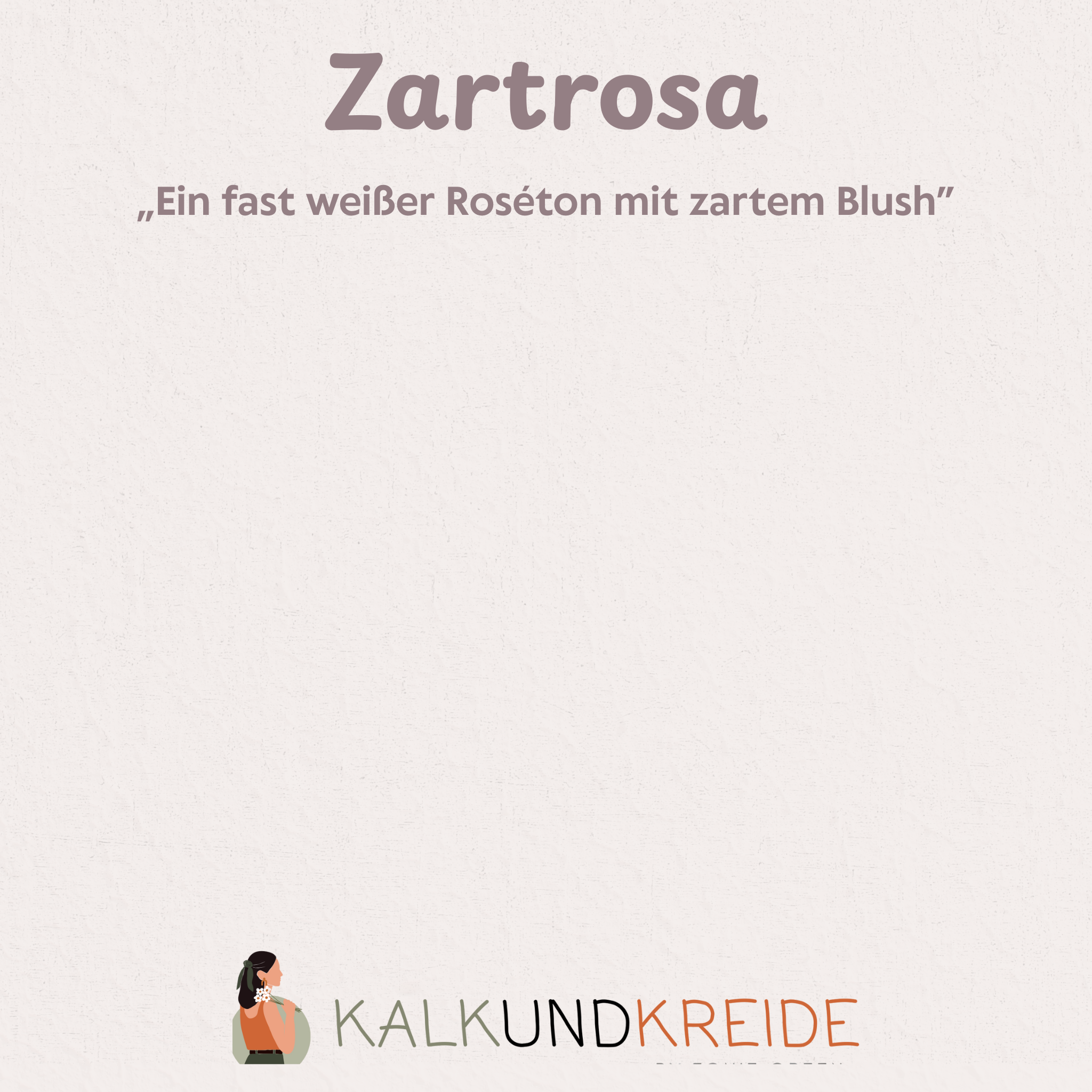 Matte Möbel-/Lackfarbe "Zartrosa"