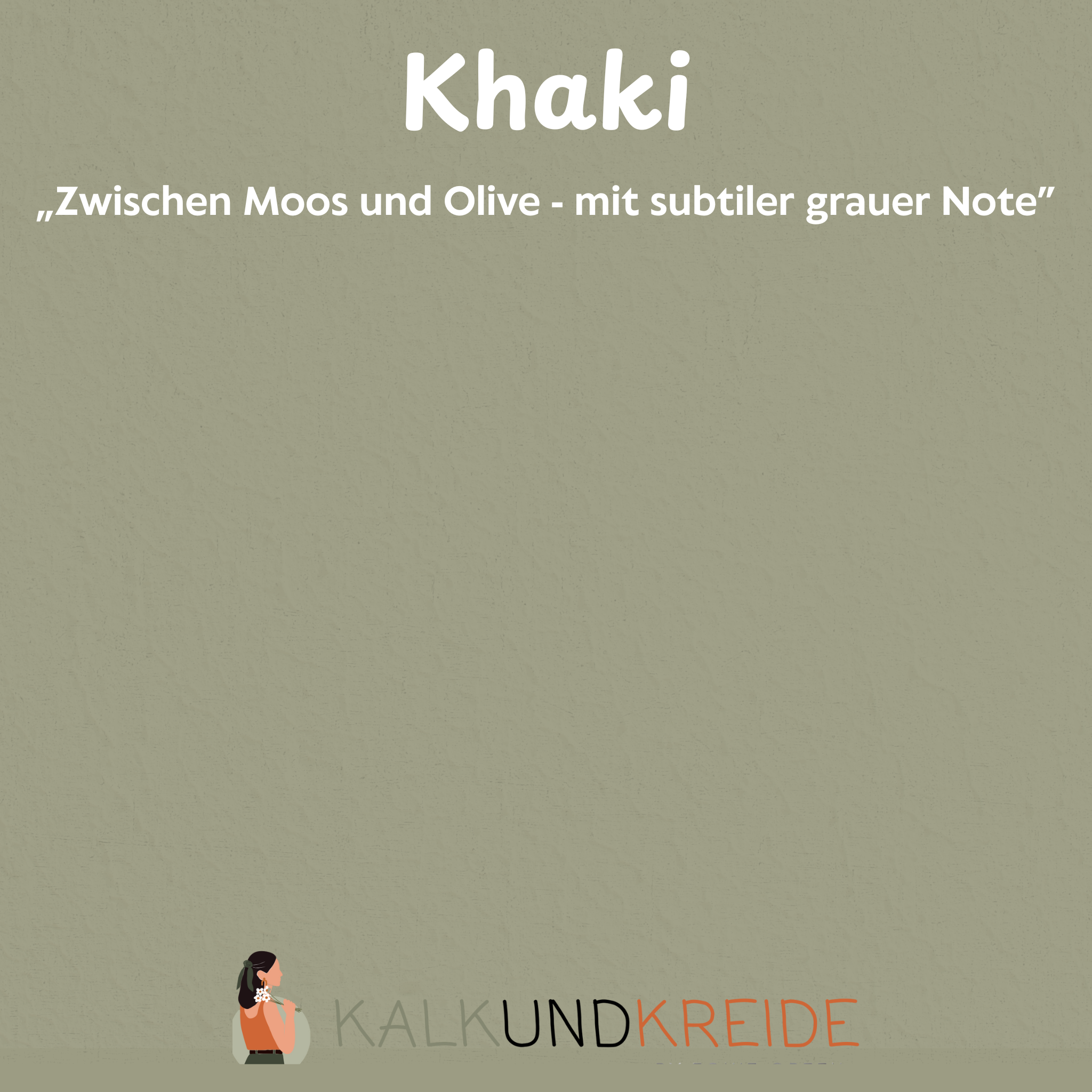 Matte Möbel-/Lackfarbe "Khaki"