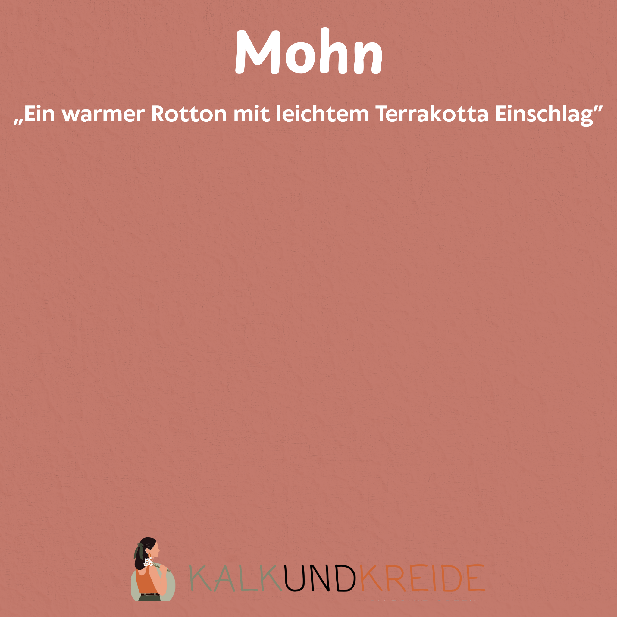 Matte Möbel-/Lackfarbe "Mohn"
