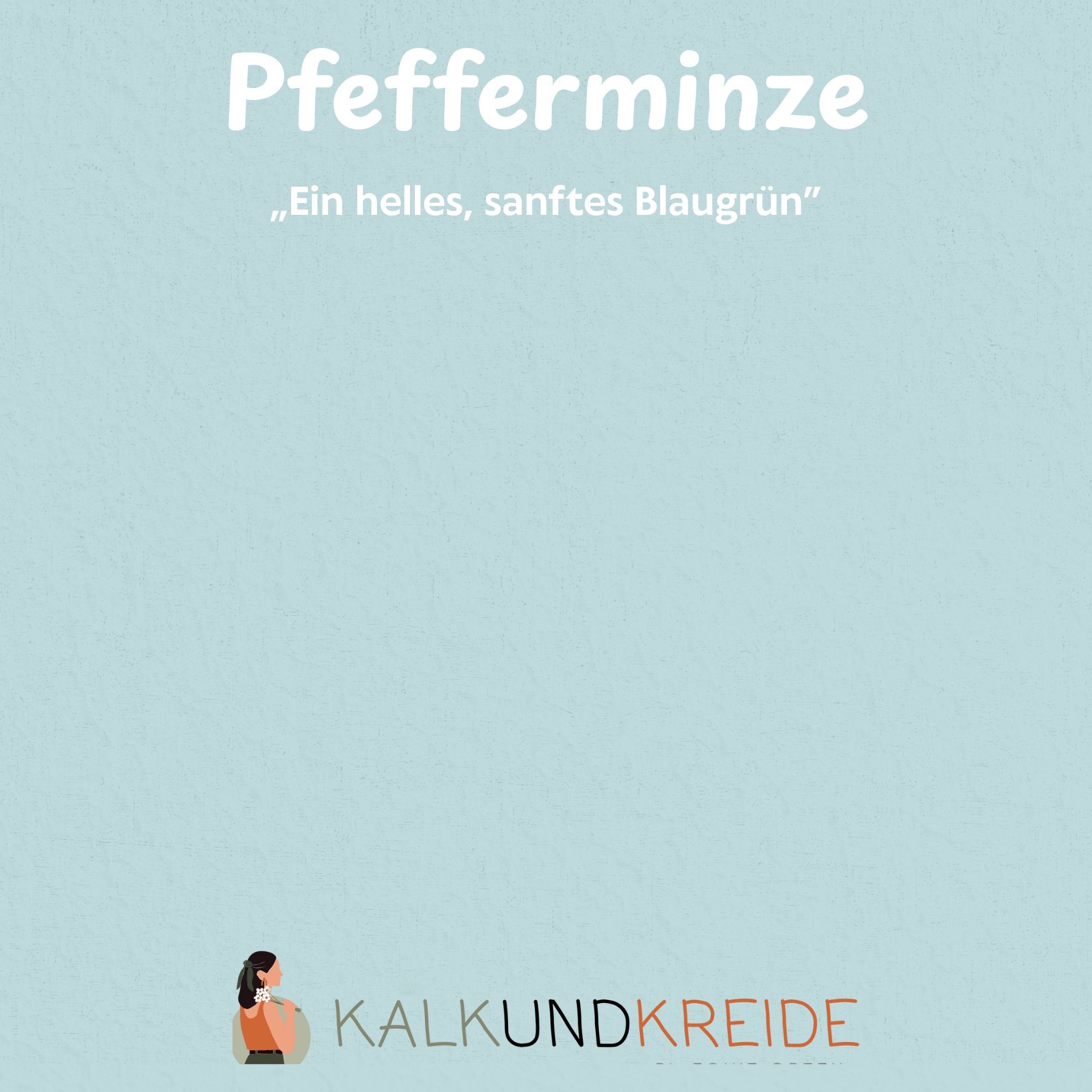 Matte Möbel-/Lackfarbe "Pfefferminze"