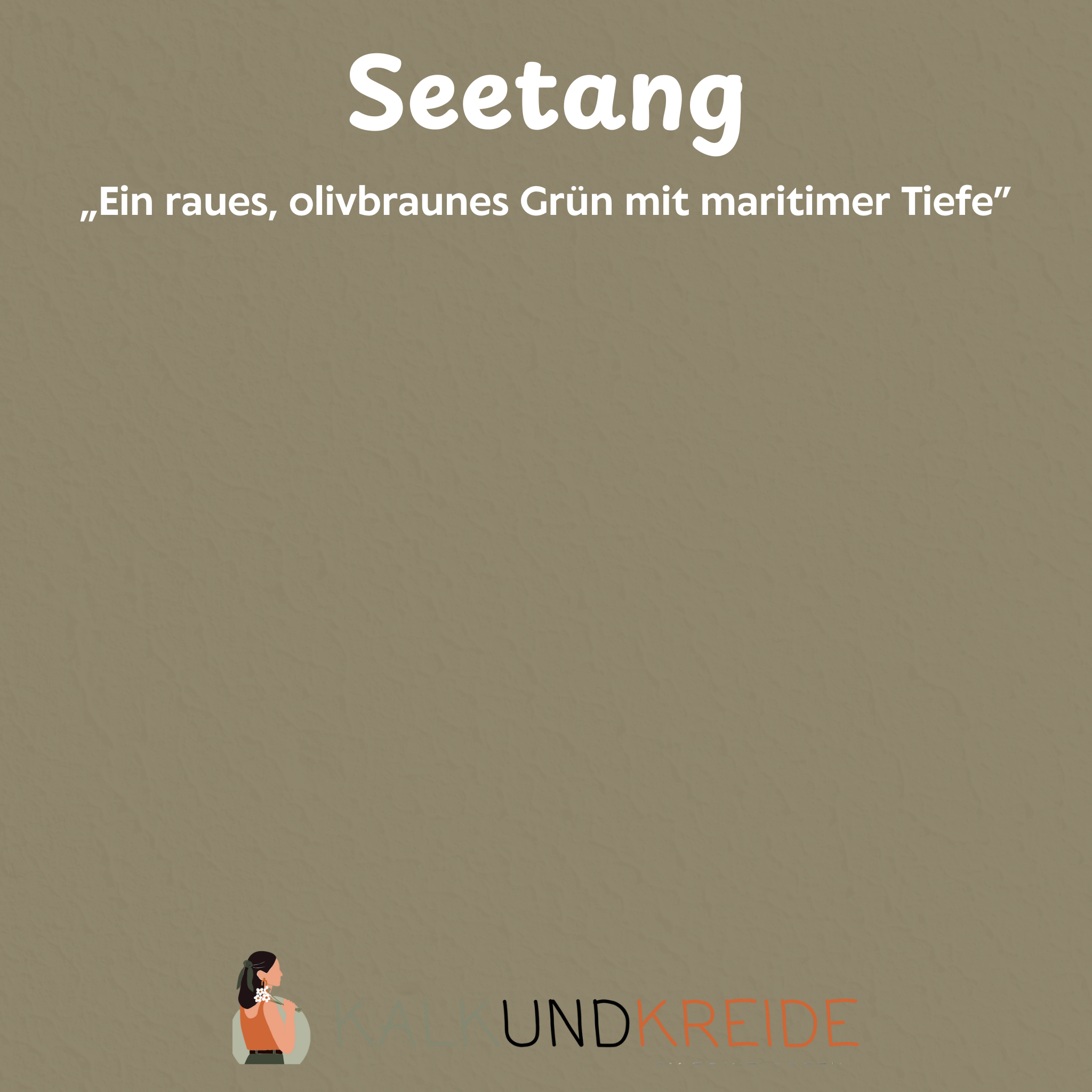Matte Möbel-/Lackfarbe "Seetang"