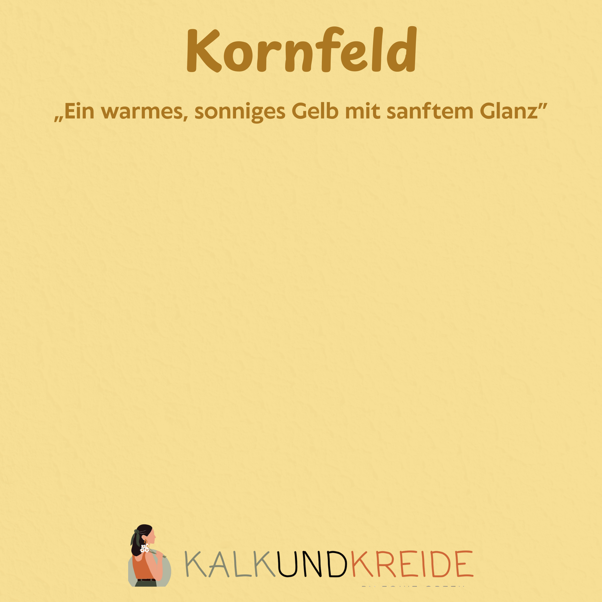 Matte Möbel-/Lackfarbe "Kornfeld"