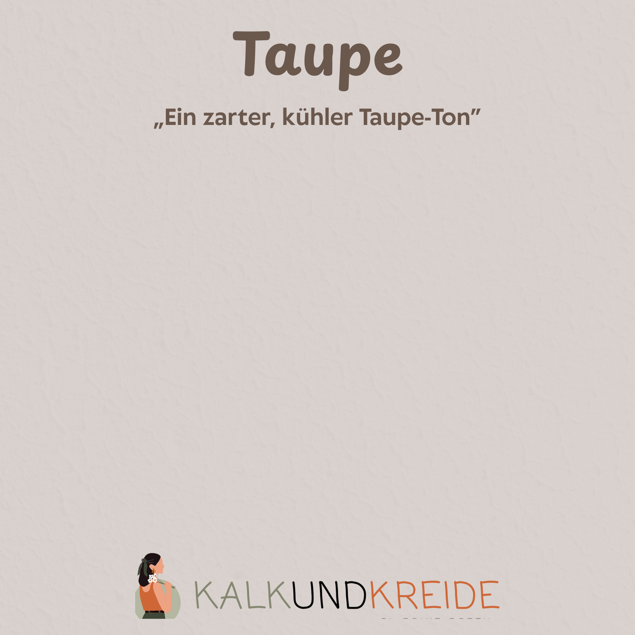 Matte Möbel-/Lackfarbe "Taupe"