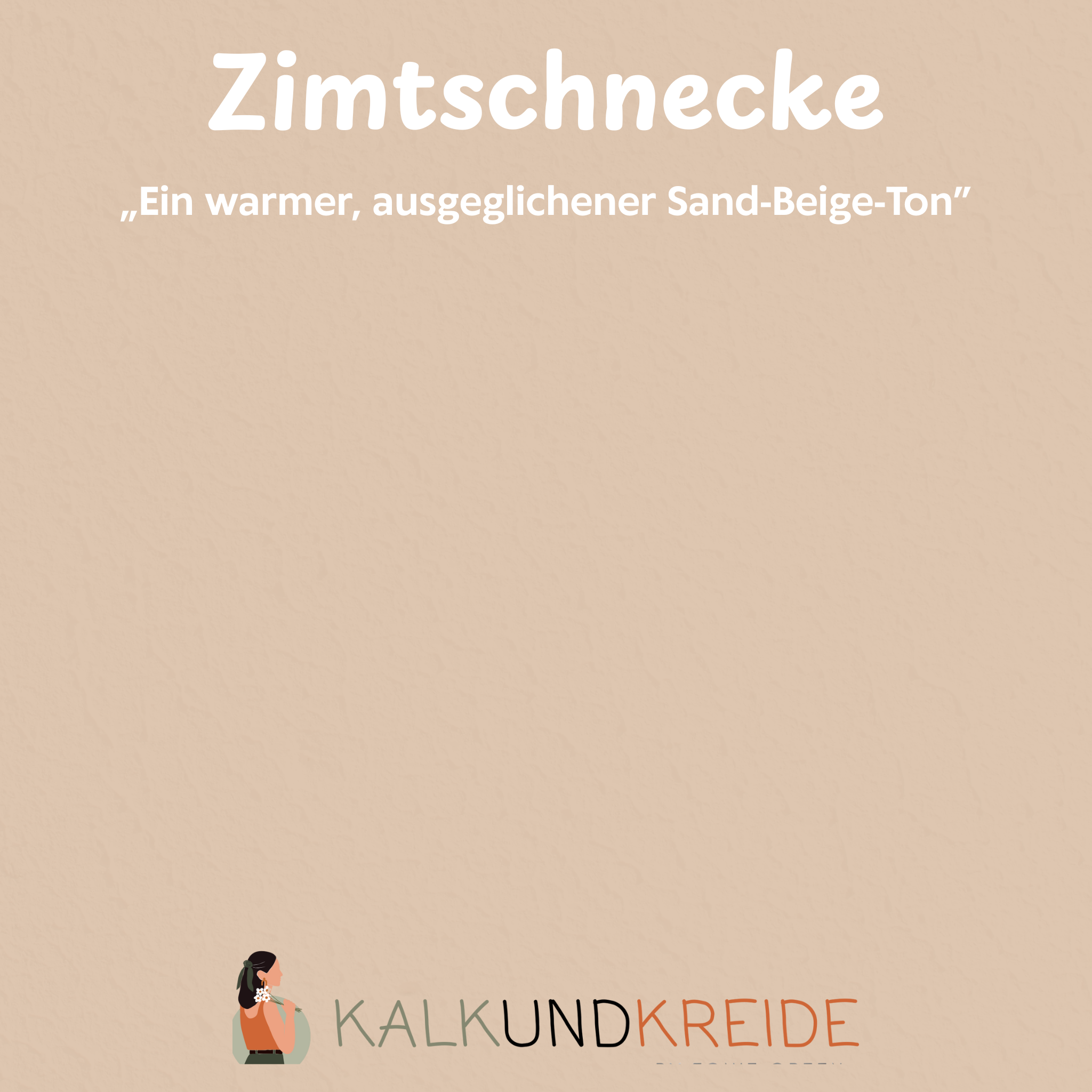 Matte Möbel-/Lackfarbe "Zimtschnecke"