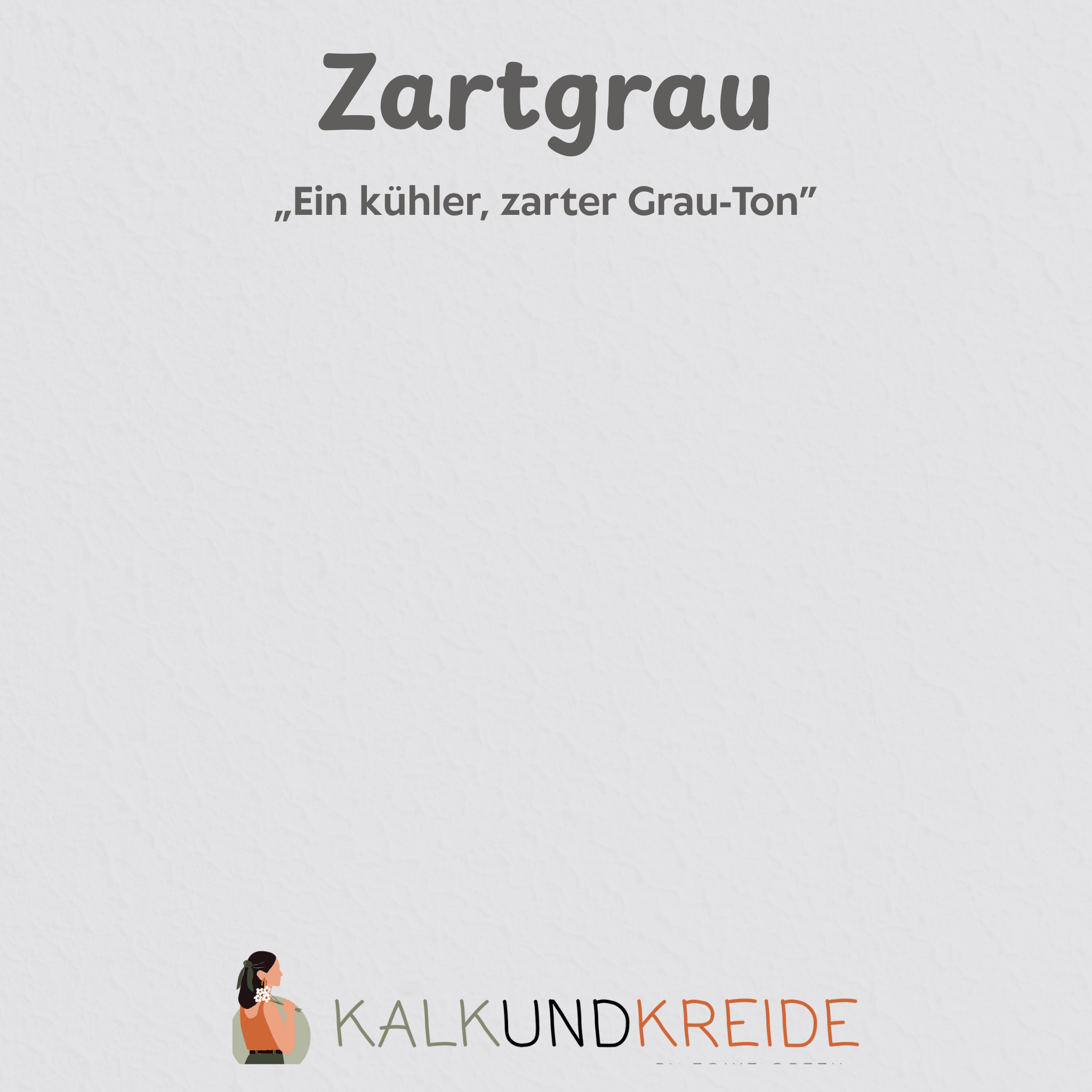 Matte Möbel-/Lackfarbe "Zartgrau"