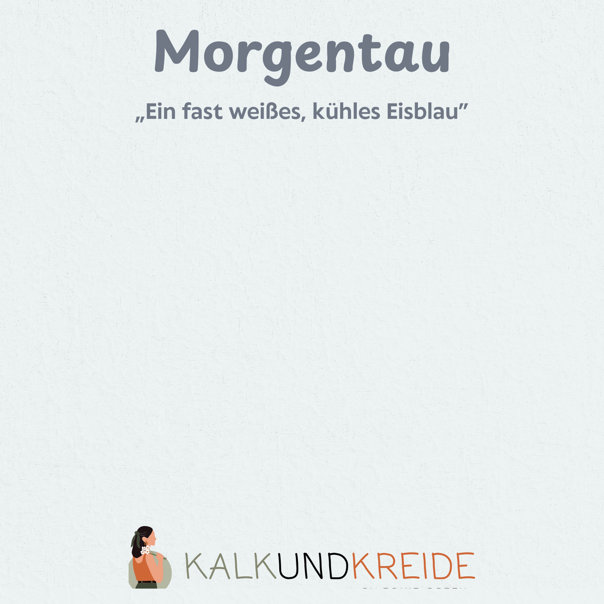 Matte Möbel-/Lackfarbe "Morgentau"