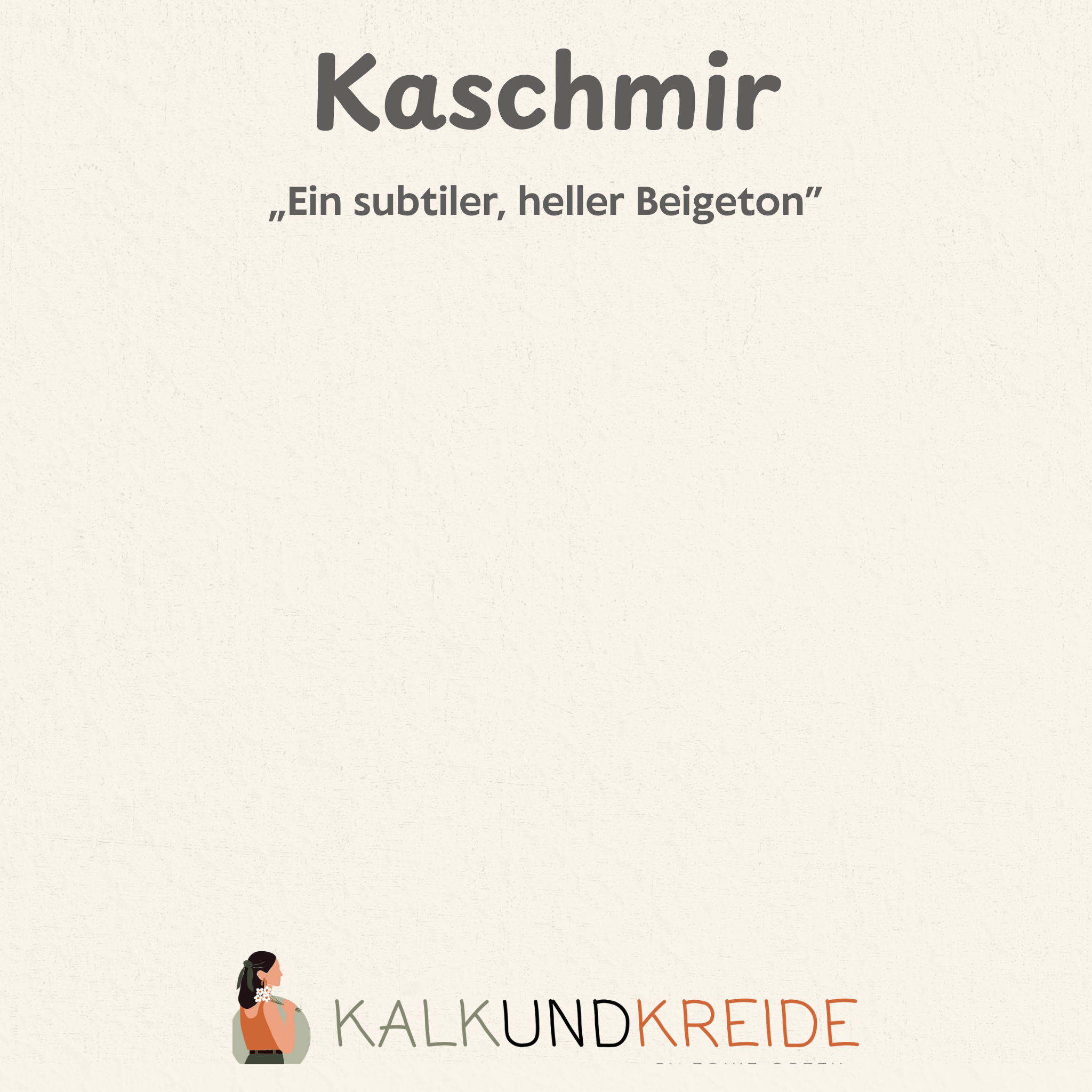 Matte Möbel-/Lackfarbe "Kaschmir"