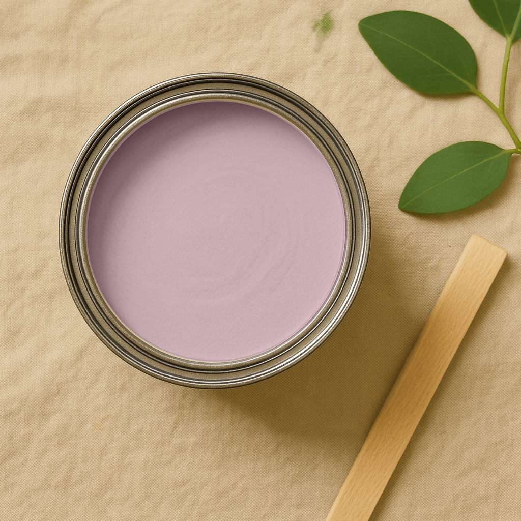 Pudrig-Matte Wandfarbe "Beerenstaub"
