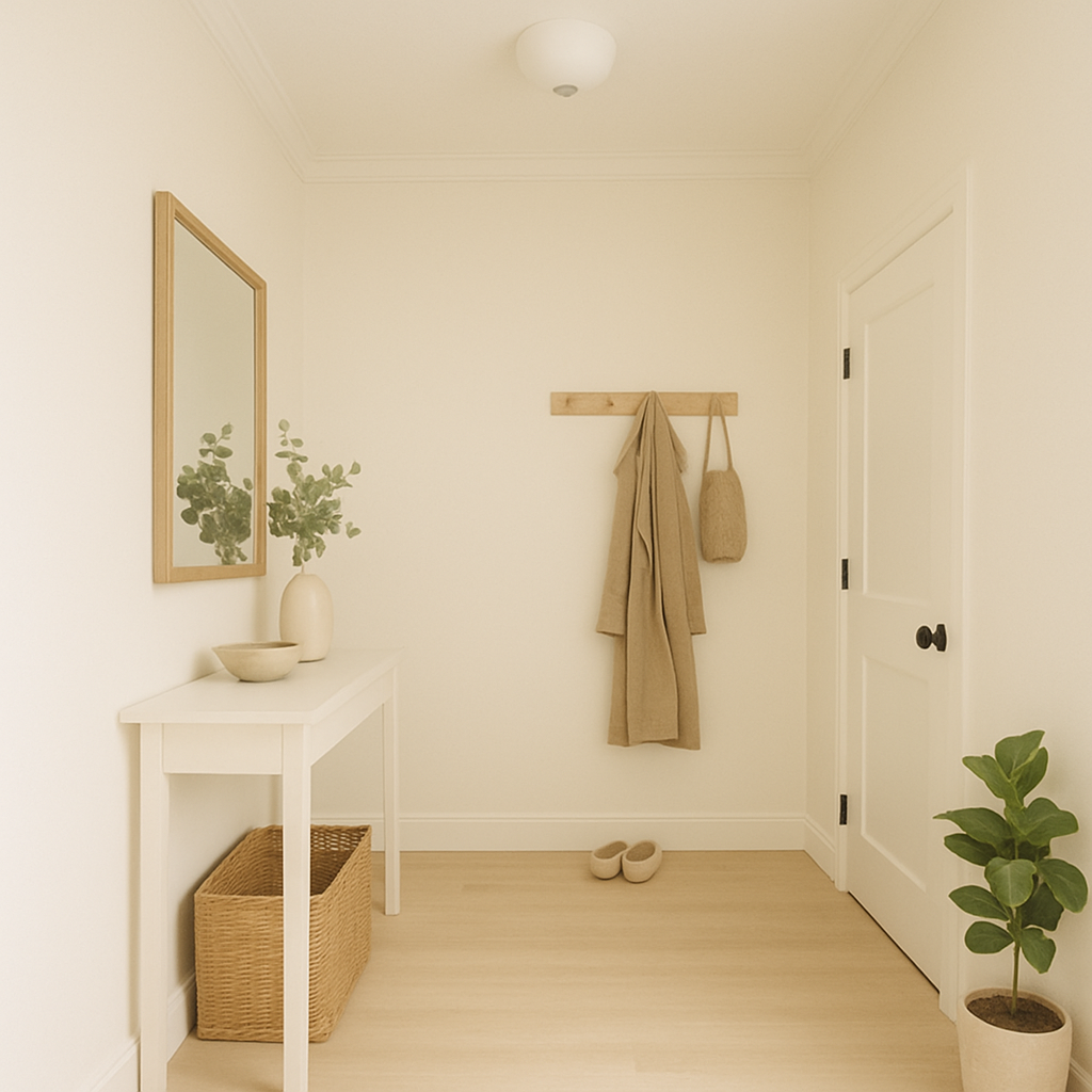 Pudrig-Matte Wandfarbe "Cappuccino"