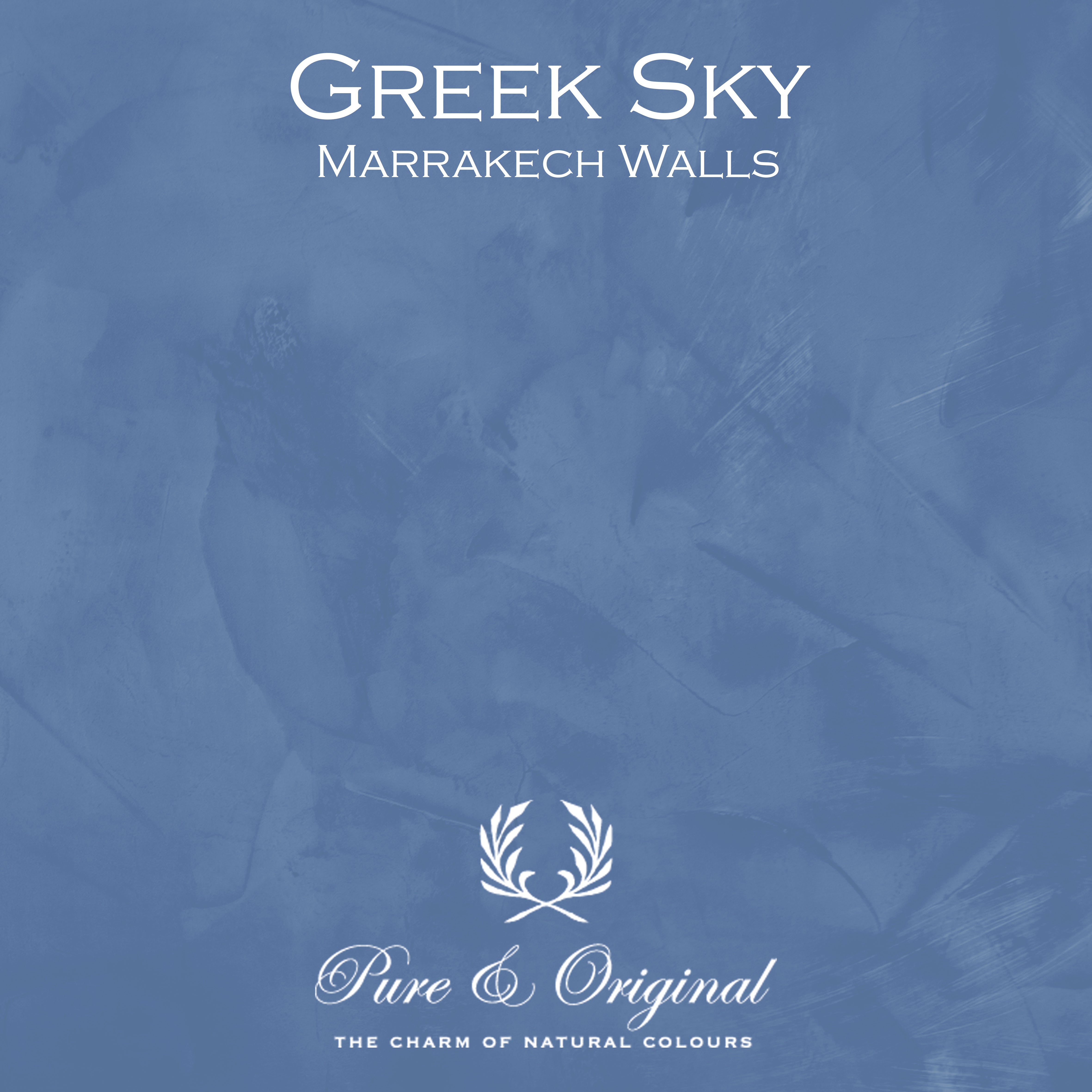 Marrakech Walls "Greek Sky"