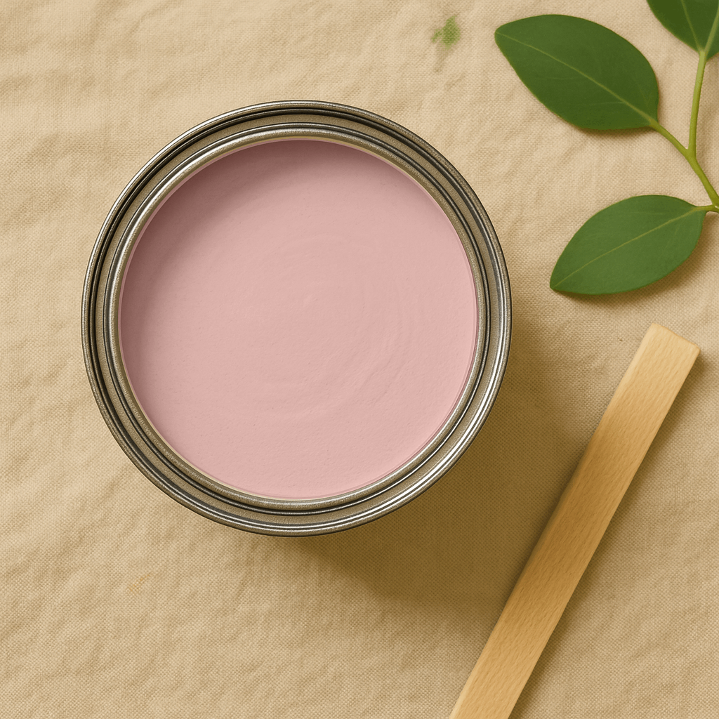 Pudrig-Matte Wandfarbe "Koralle"