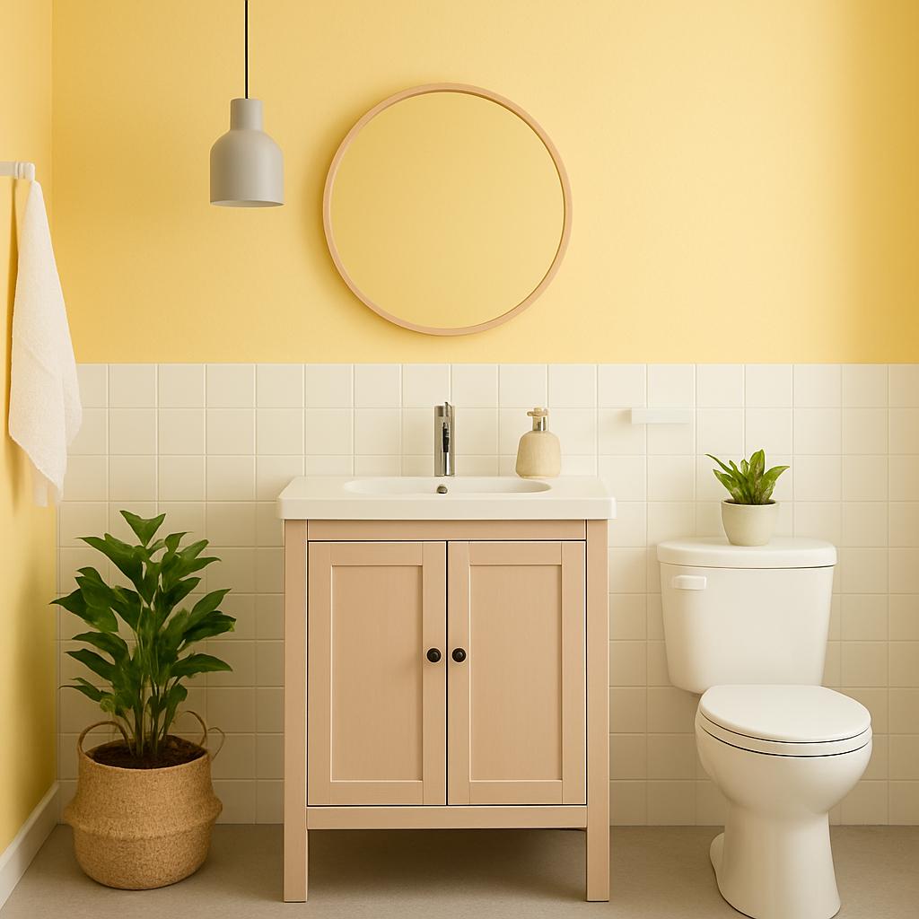 Pudrig-Matte Wandfarbe "Kornfeld"