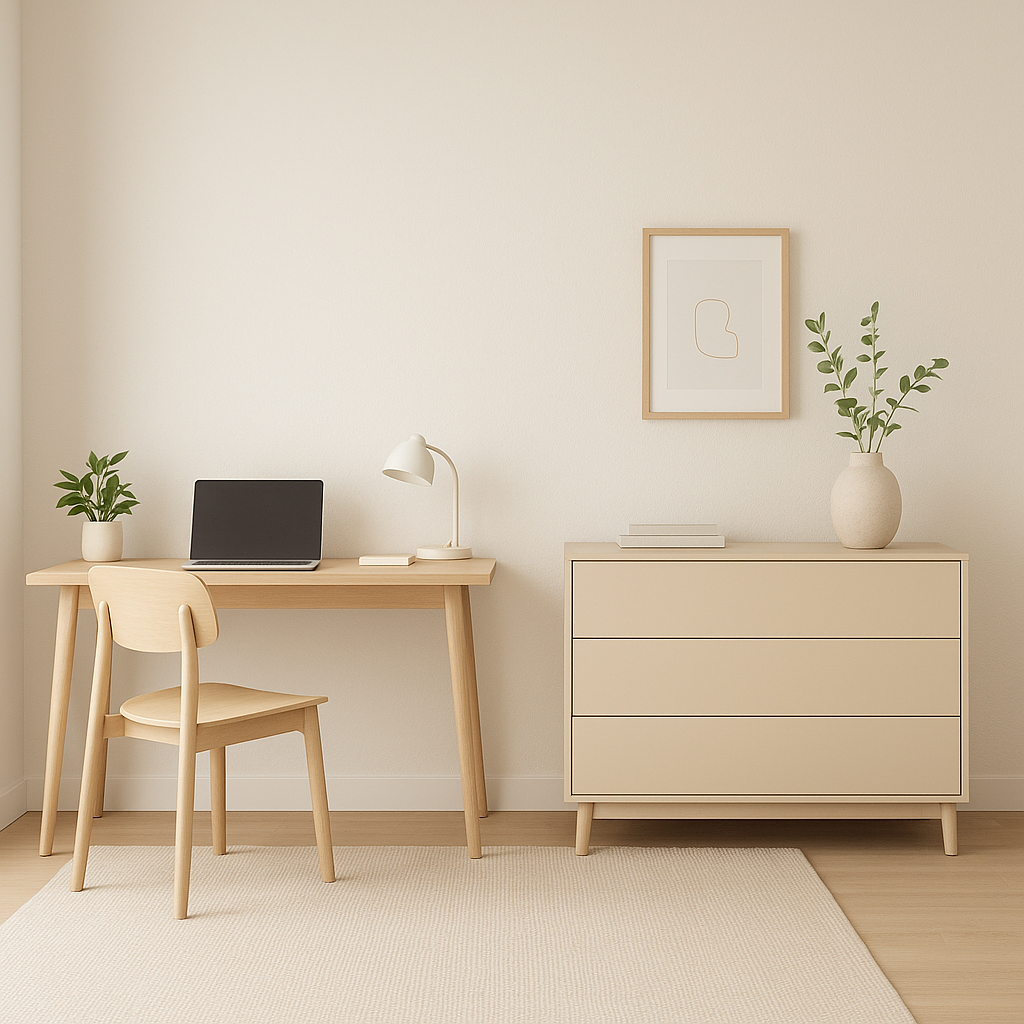 Matte Möbel-/Lackfarbe "Macadamia"