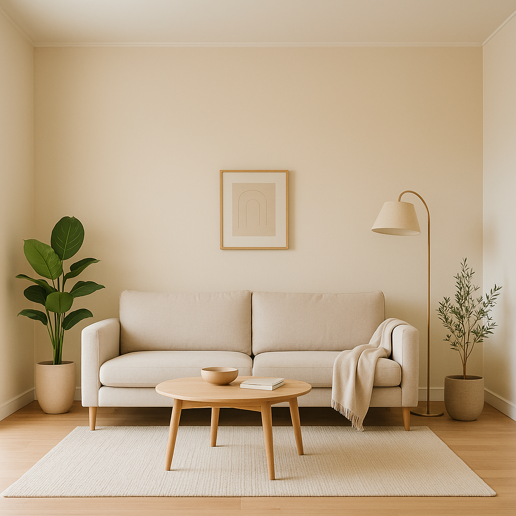Pudrig-Matte Wandfarbe "Macadamia"
