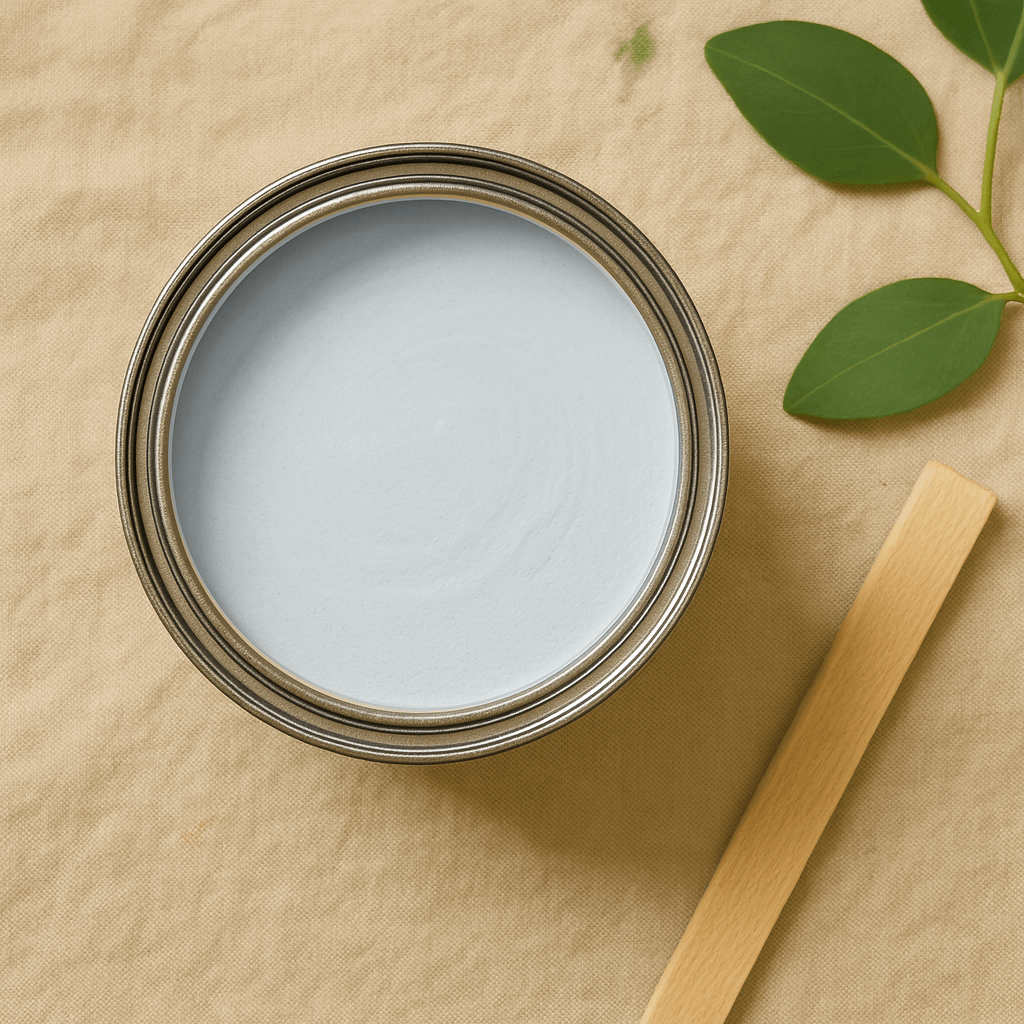 Pudrig-Matte Wandfarbe "Morgentau"