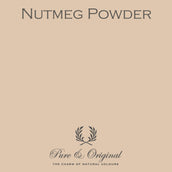 A5 Farbmusterkarte "Nutmeg Powder"