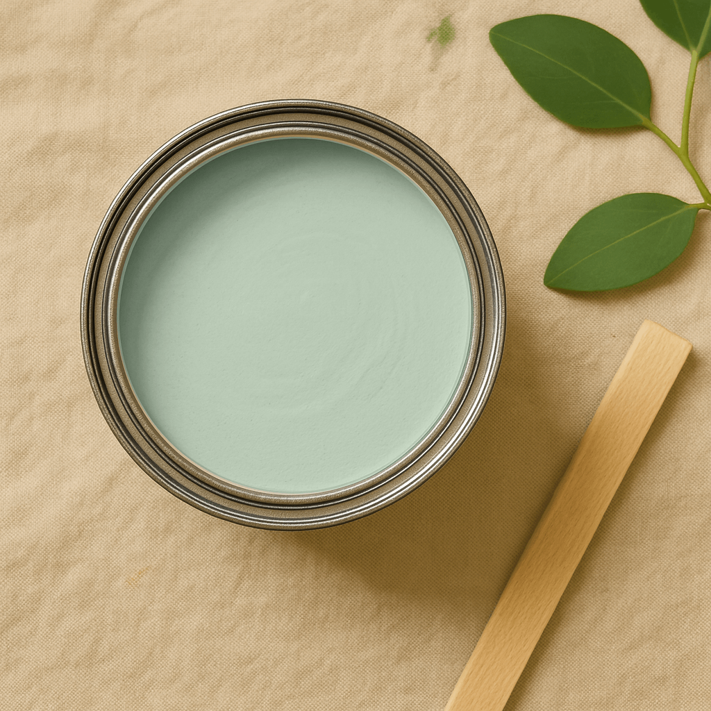 Pudrig-Matte Wandfarbe "Salbei"