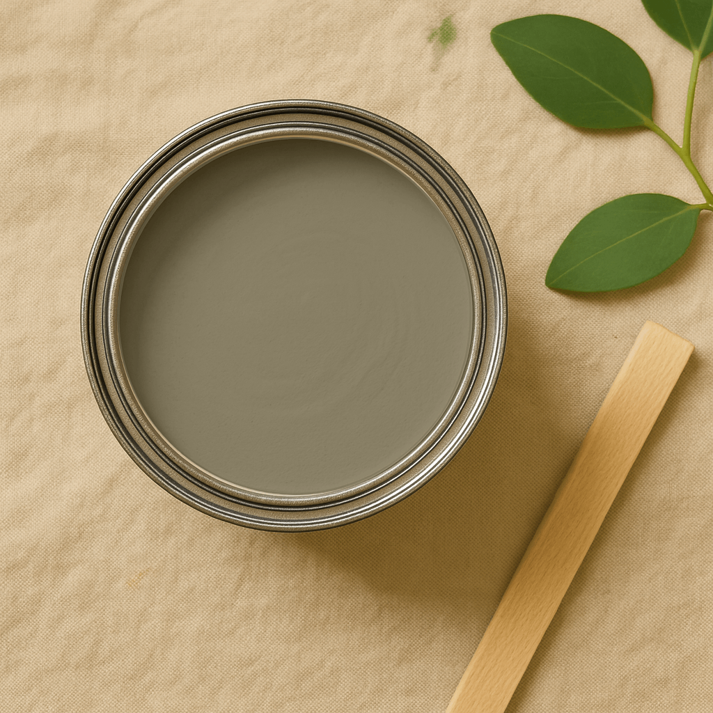 Pudrig-Matte Wandfarbe "Seetang"