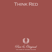 A5 Farbmusterkarte "Think Red"