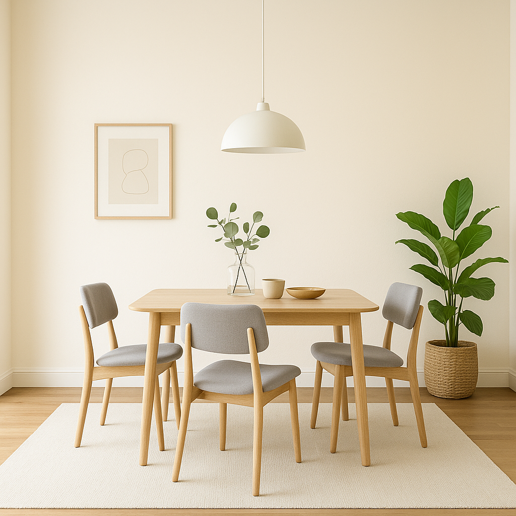 Pudrig-Matte Wandfarbe "Vanille"
